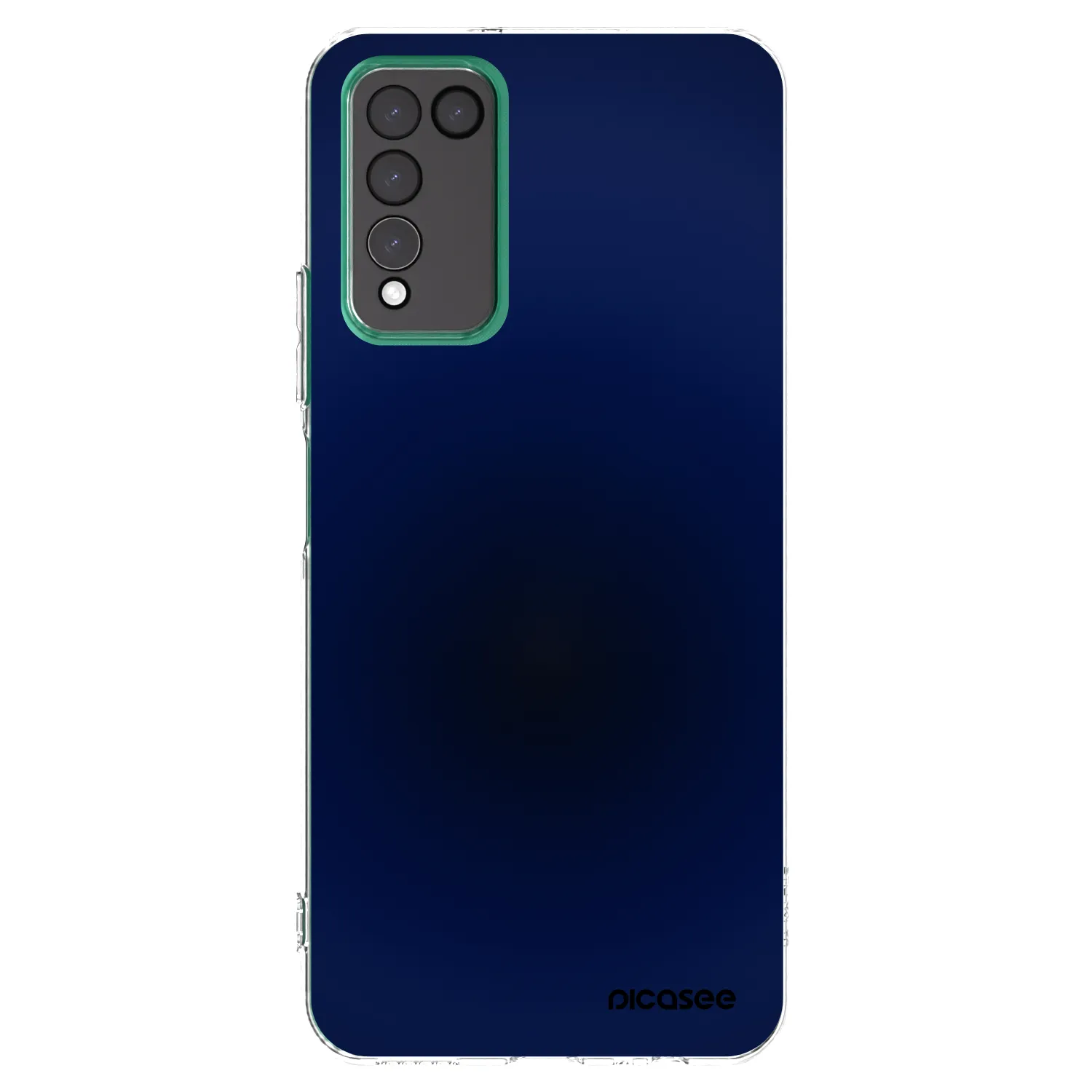 Picasee silikonski prozorni ovitek za Honor 10X Lite - Deep Ocean