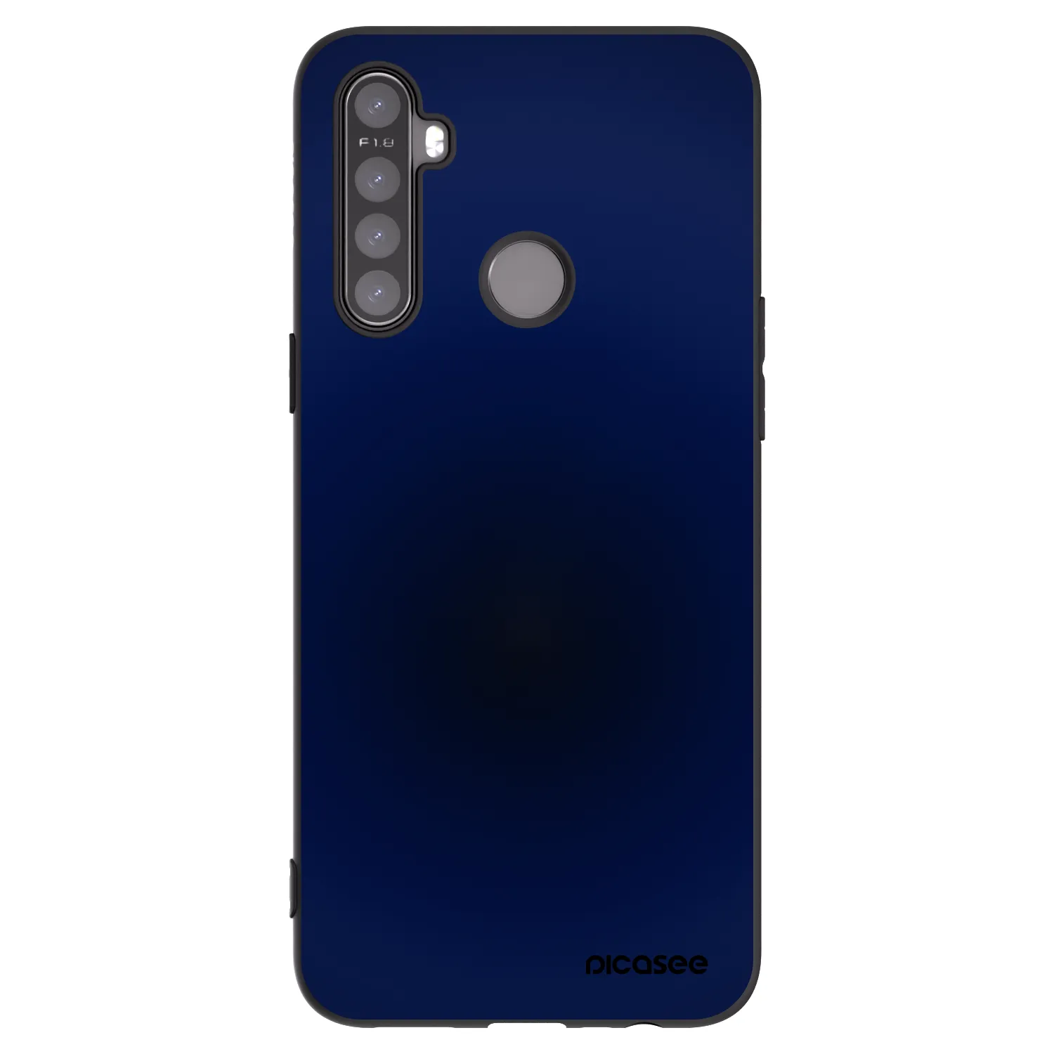 Picasee silikonski črni ovitek za Realme 6i - Deep Ocean