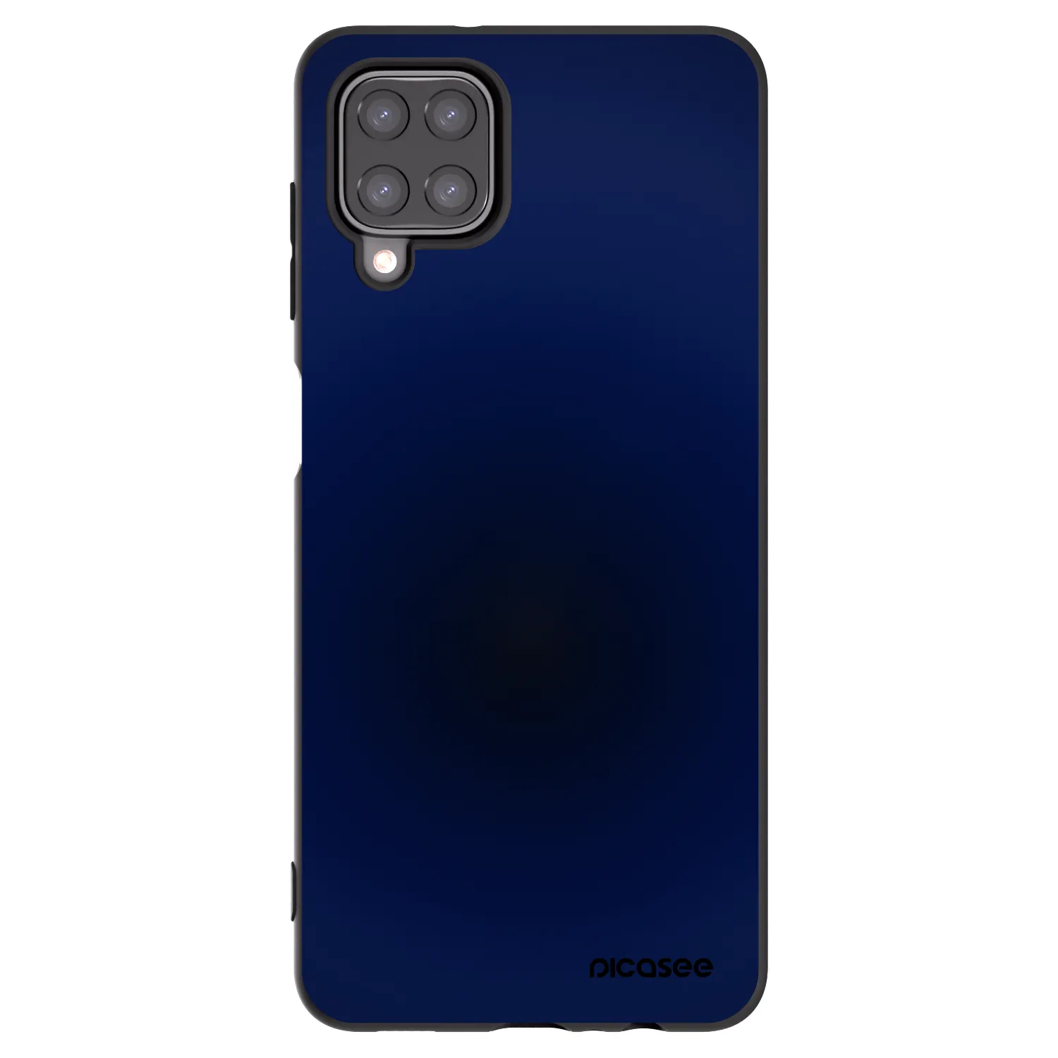 Picasee silikonski črni ovitek za Samsung Galaxy A12 A125F - Deep Ocean