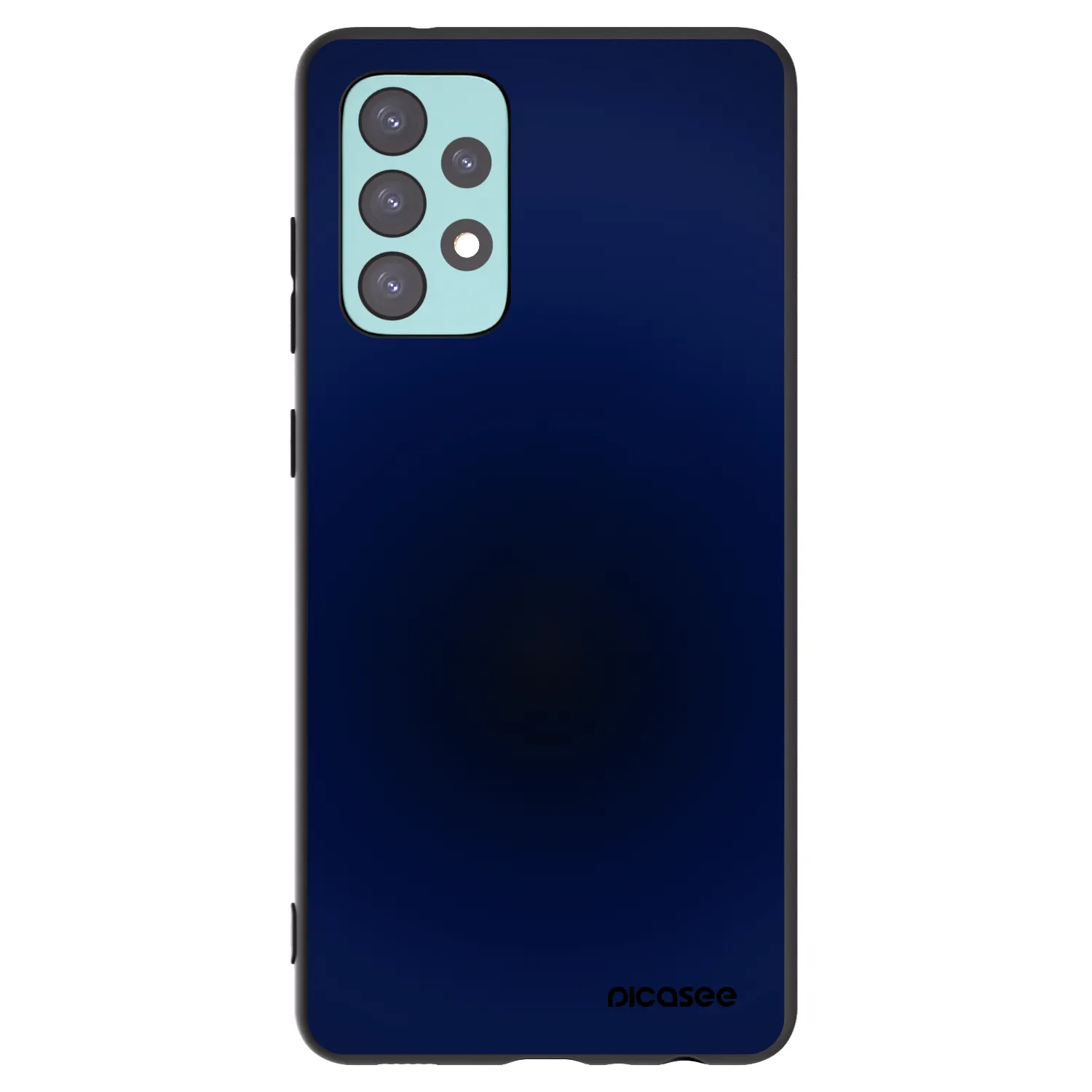 Picasee silikonski črni ovitek za Samsung Galaxy A72 A725F - Deep Ocean