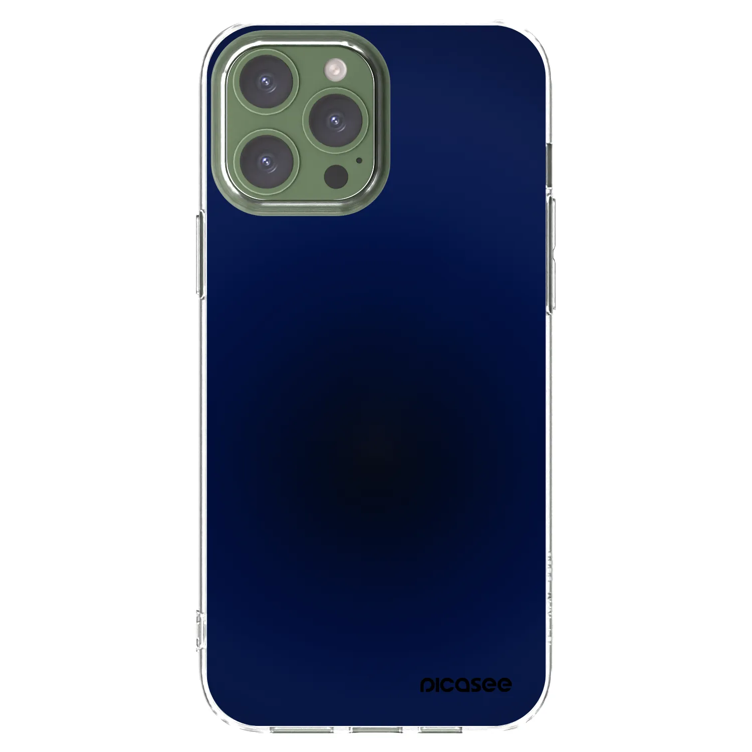 Picasee silikonski prozorni ovitek za Apple iPhone 13 Pro Max - Deep Ocean
