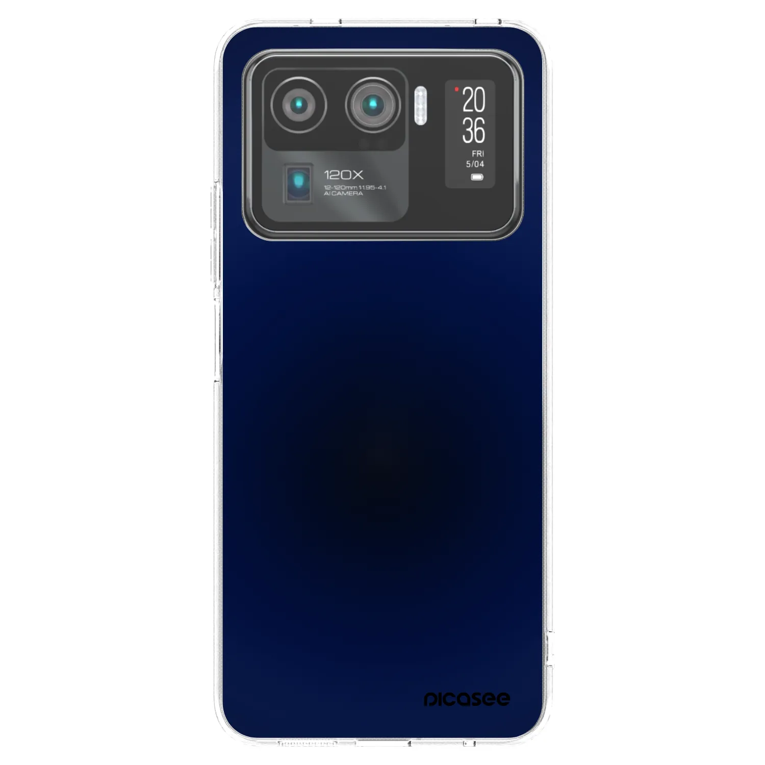 Picasee silikonski prozorni ovitek za Xiaomi Mi 11 Ultra - Deep Ocean