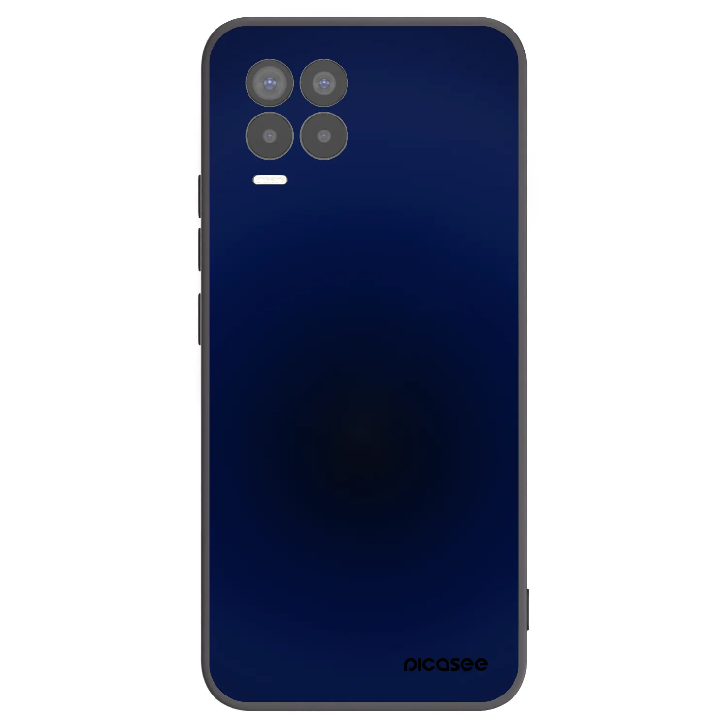 Picasee silikonski črni ovitek za Realme 8 4G - Deep Ocean