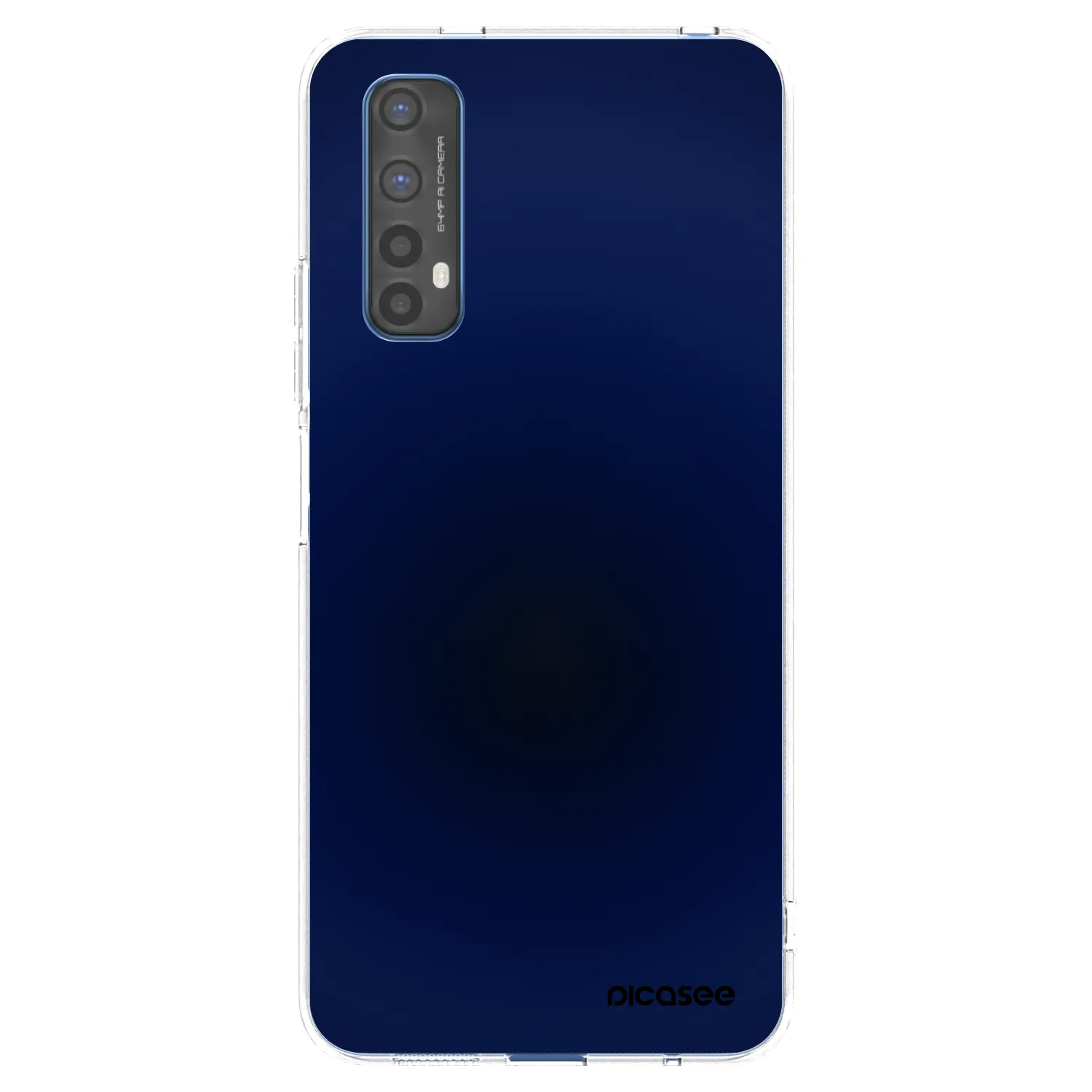 Picasee silikonski prozorni ovitek za Realme 7 - Deep Ocean