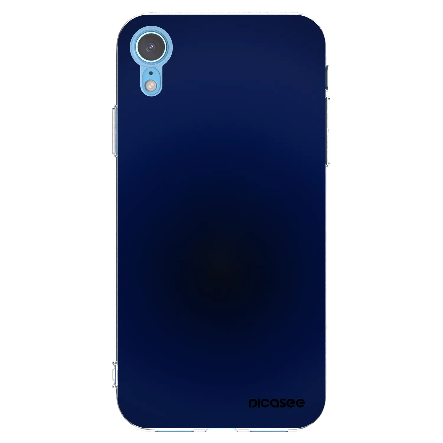 Picasee silikonski prozorni ovitek za Apple iPhone XR - Deep Ocean