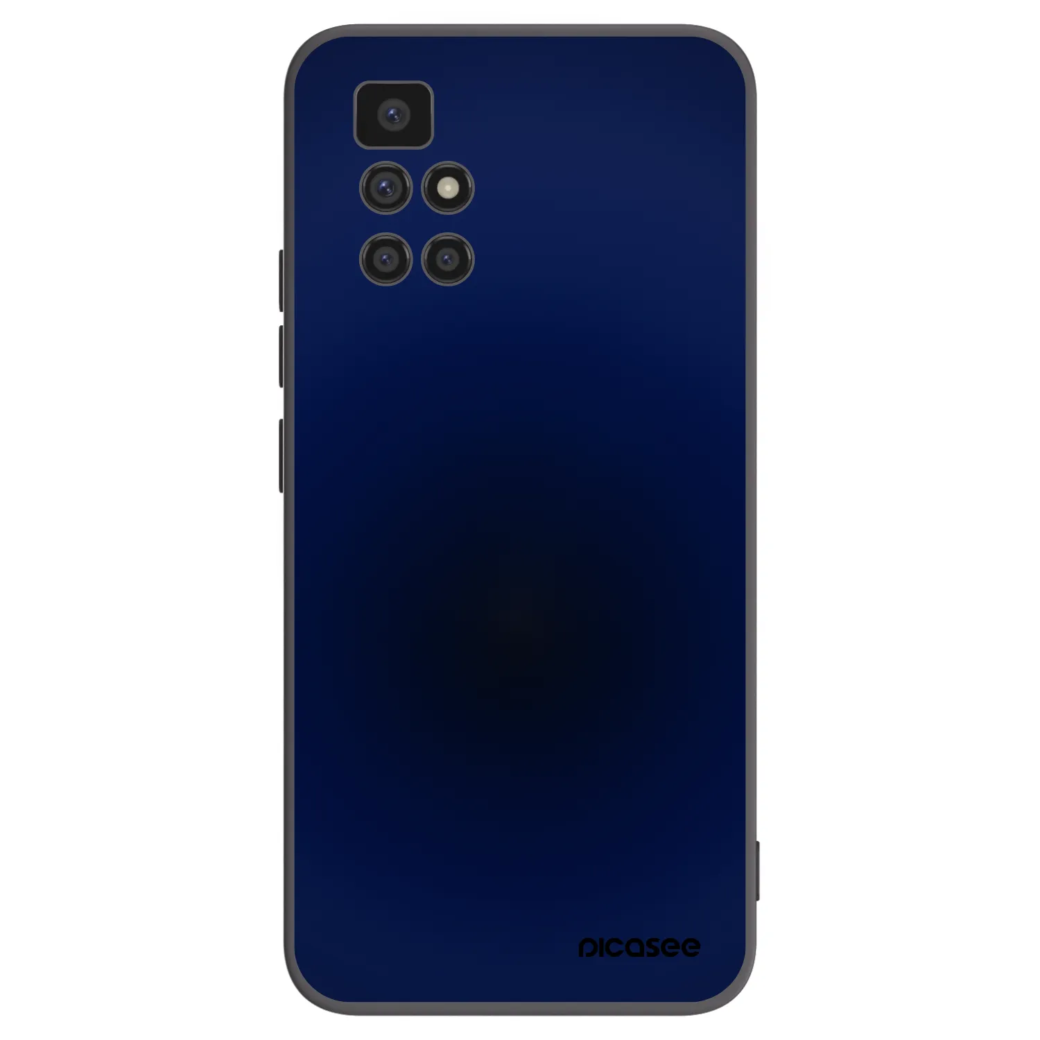 Picasee silikonski črni ovitek za Xiaomi Redmi 10 - Deep Ocean