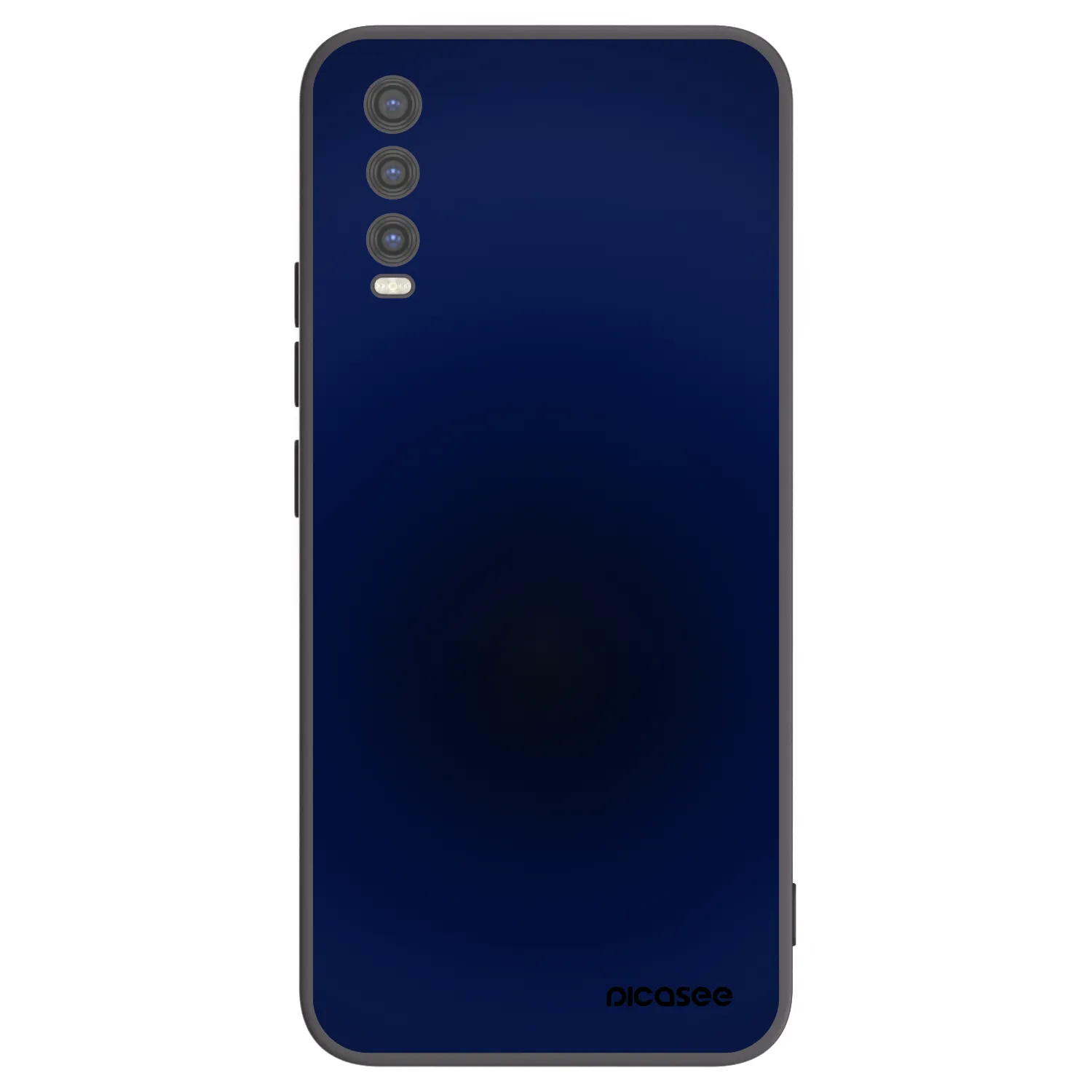 Picasee silikonski črni ovitek za Vivo Y20s - Deep Ocean