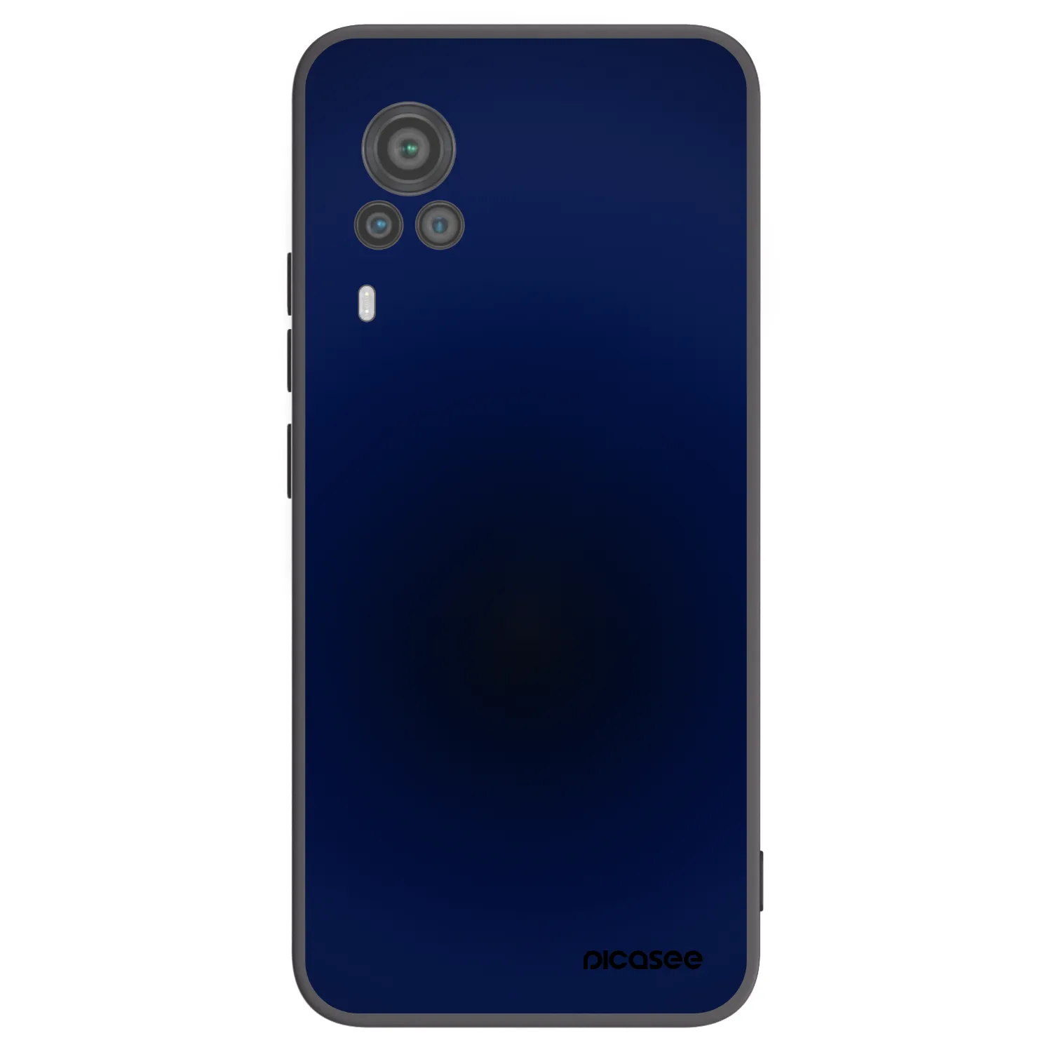 Picasee silikonski črni ovitek za Vivo X60 Pro 5G - Deep Ocean