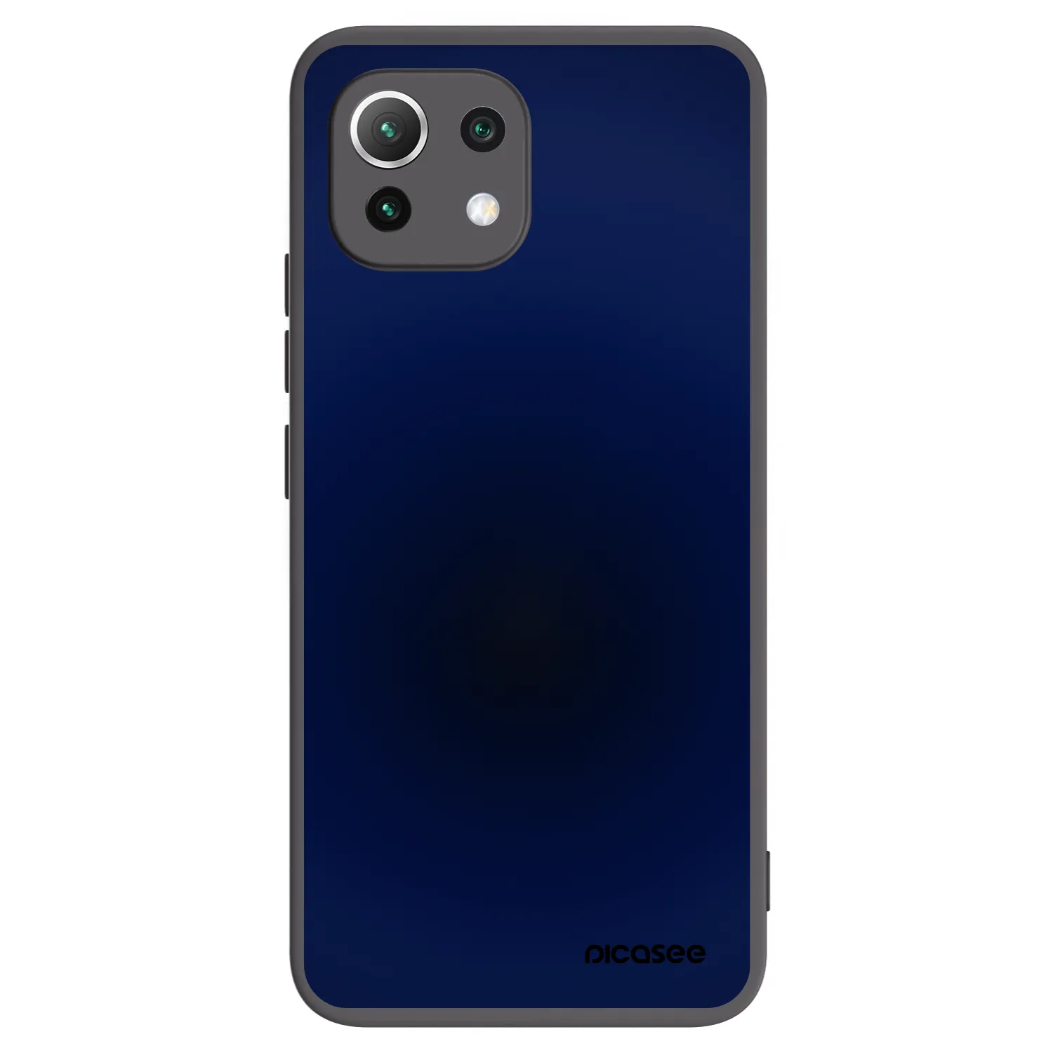 Picasee silikonski črni ovitek za Xiaomi 11 Lite 5G NE - Deep Ocean