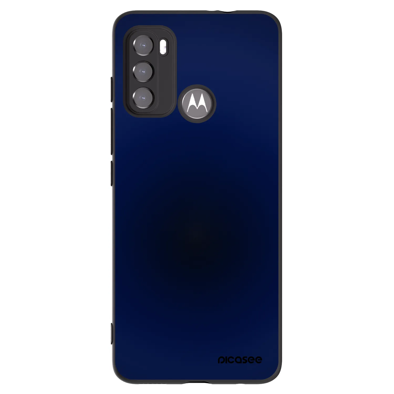 Picasee silikonski črni ovitek za Motorola Moto G60 - Deep Ocean