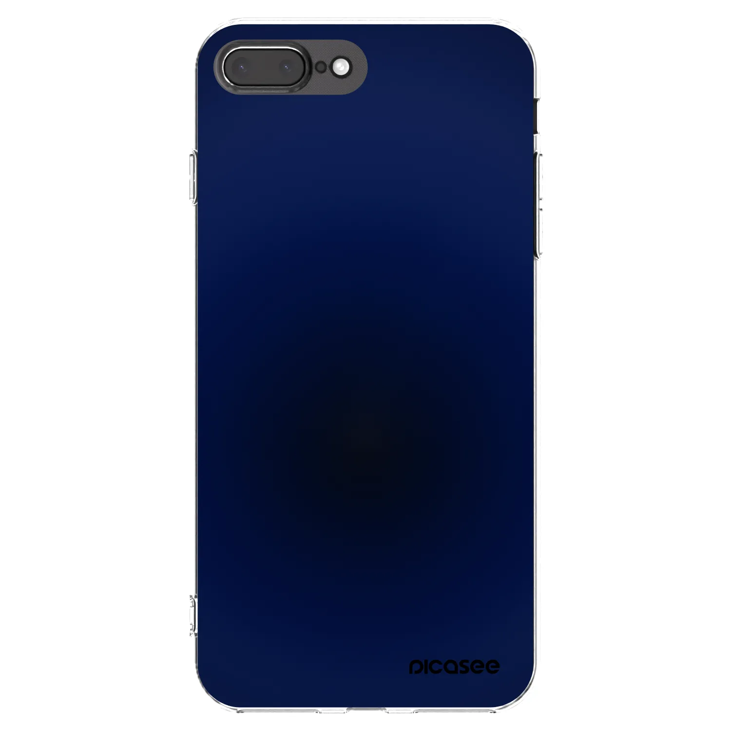 Picasee silikonski prozorni ovitek za Apple iPhone 7 Plus - Deep Ocean