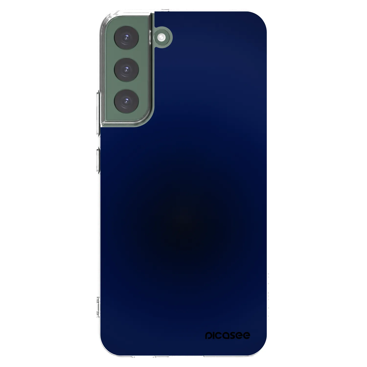 Picasee silikonski prozorni ovitek za Samsung Galaxy S22+ 5G - Deep Ocean