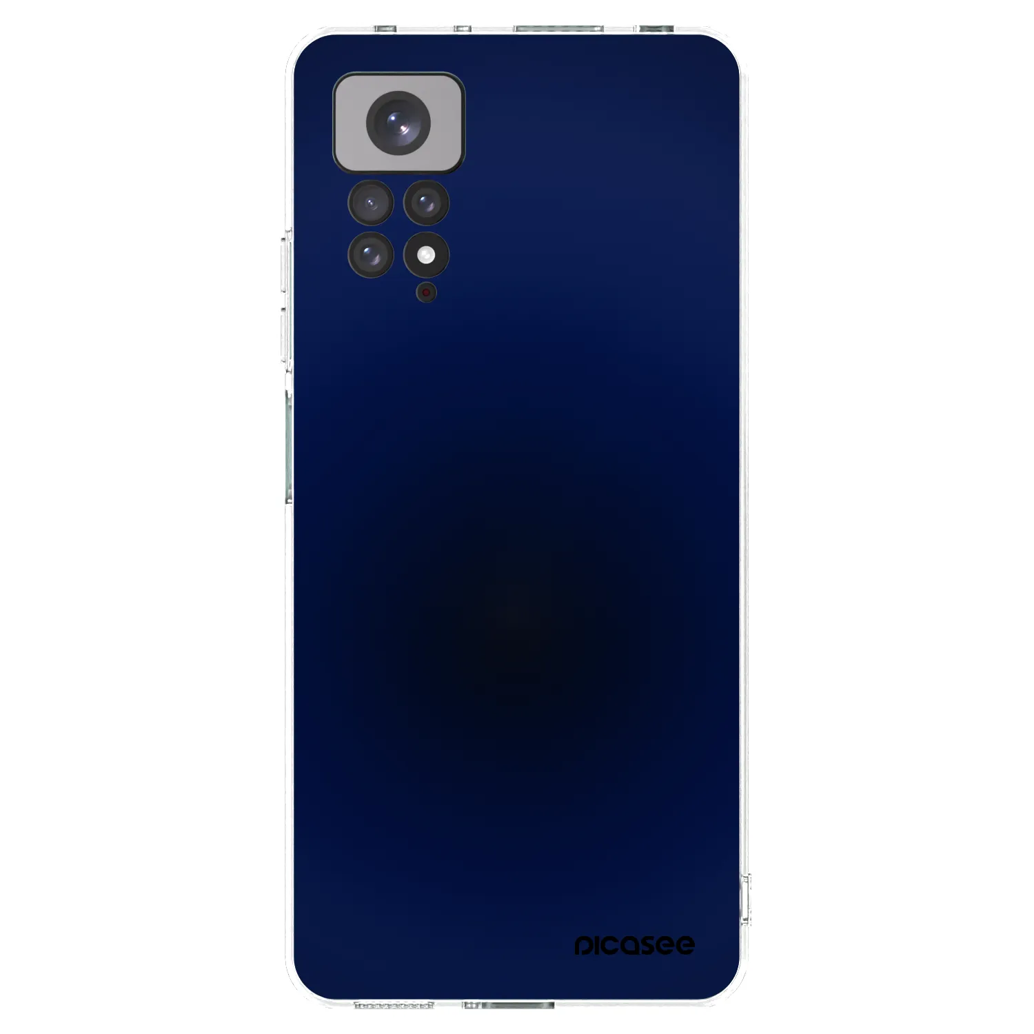 Picasee silikonski prozorni ovitek za Xiaomi Redmi Note 11S 4G - Deep Ocean