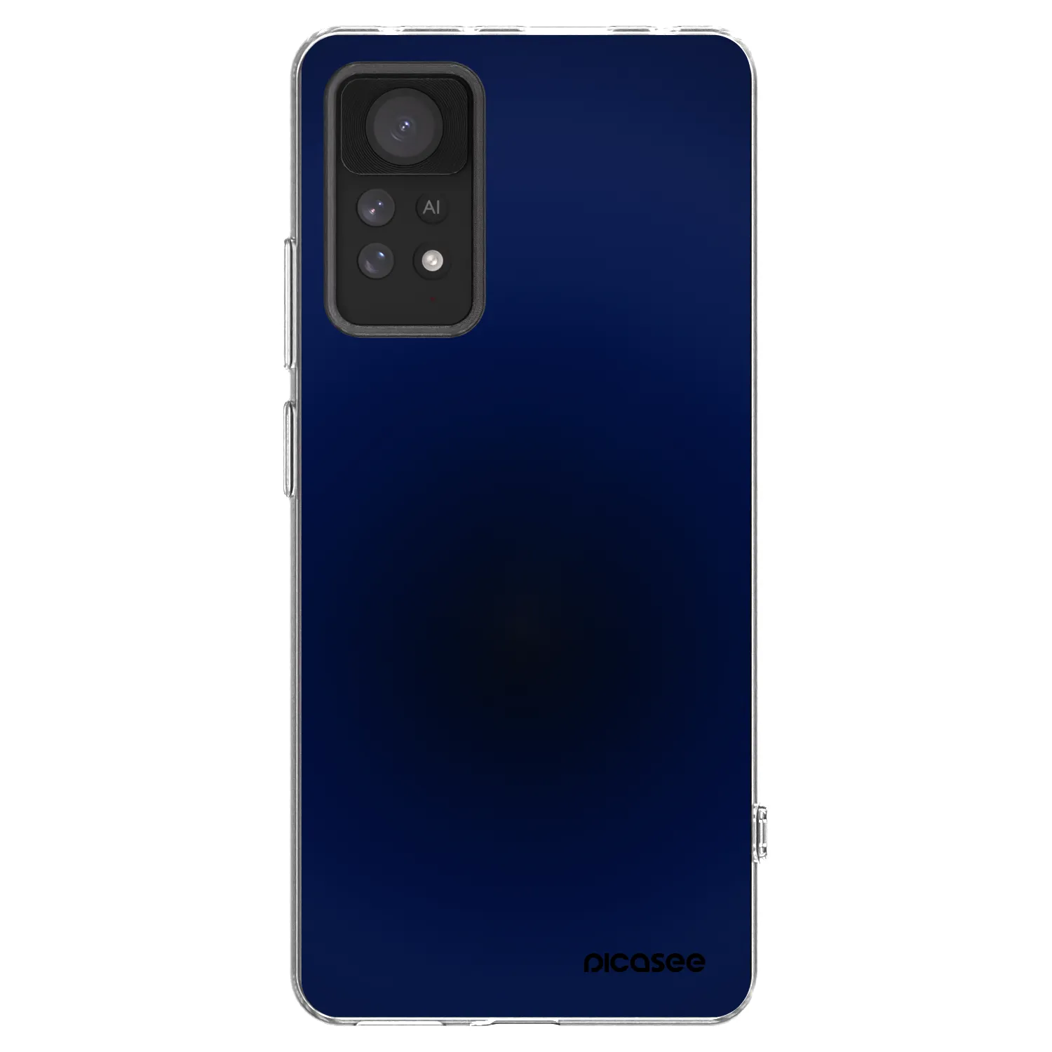 Picasee silikonski prozorni ovitek za Xiaomi Redmi Note 11 Pro - Deep Ocean