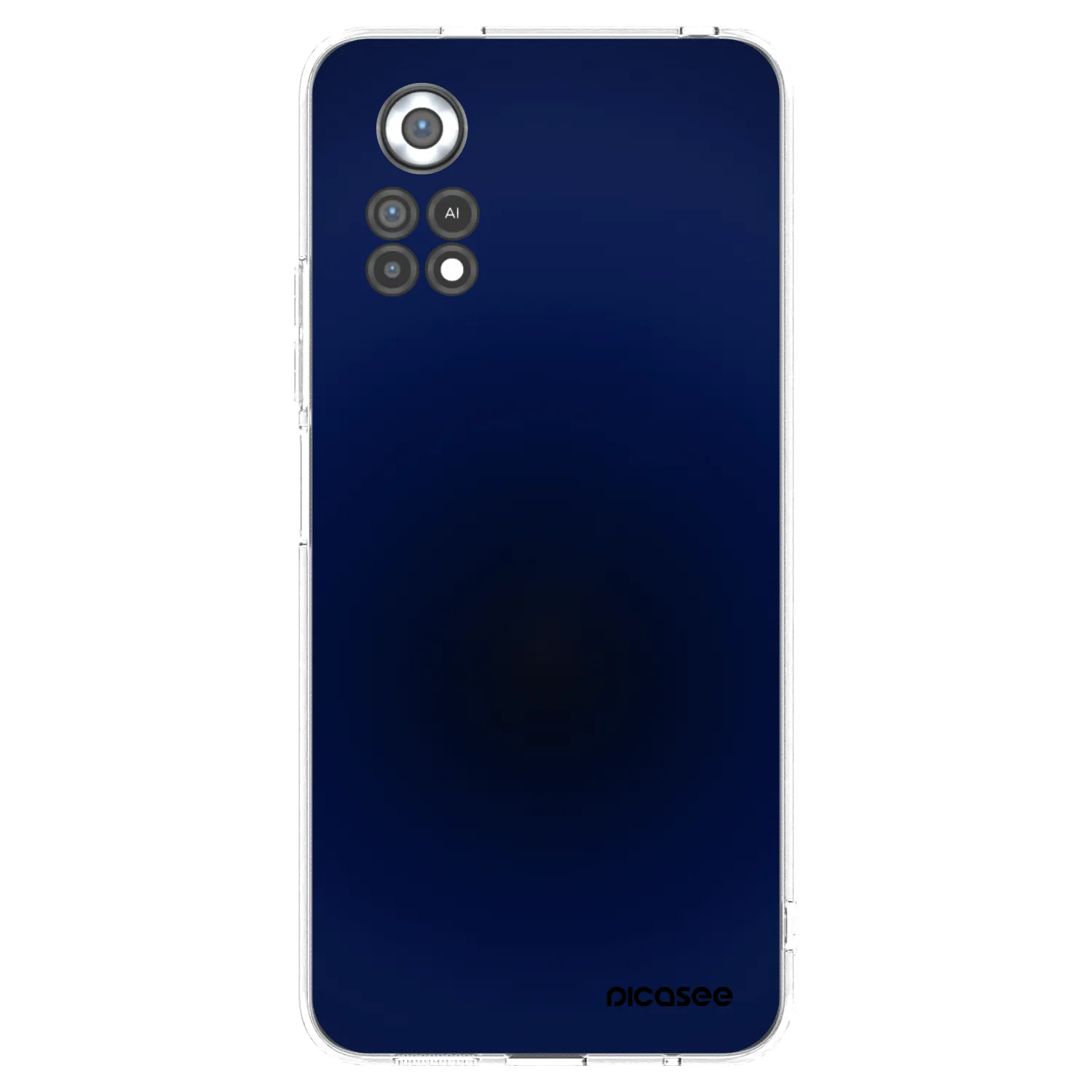 Picasee silikonski prozorni ovitek za Xiaomi Poco X4 Pro 5G - Deep Ocean