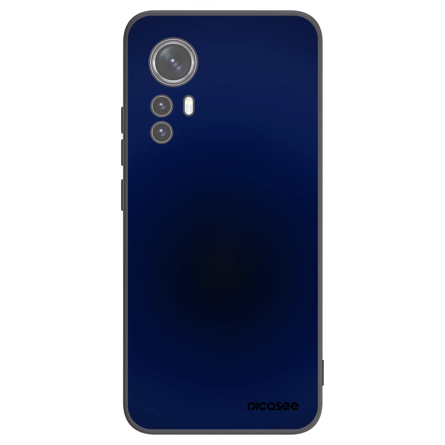 Picasee silikonski črni ovitek za Xiaomi 12 - Deep Ocean