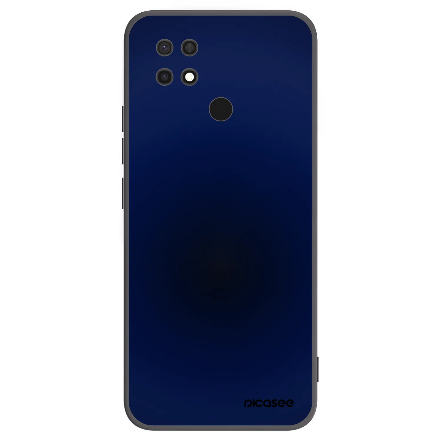 Picasee silikonski črni ovitek za Xiaomi Redmi 10C - Deep Ocean