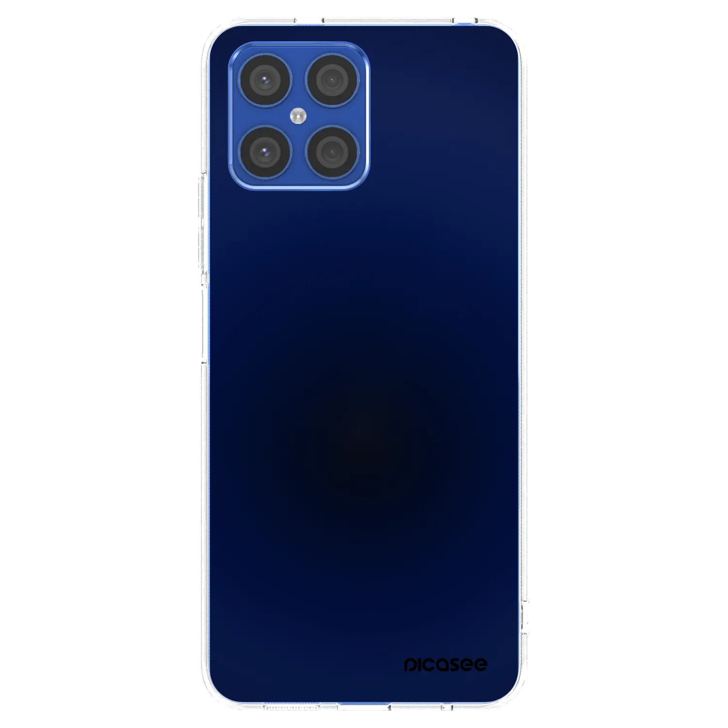 Picasee silikonski prozorni ovitek za Honor X8 4G - Deep Ocean