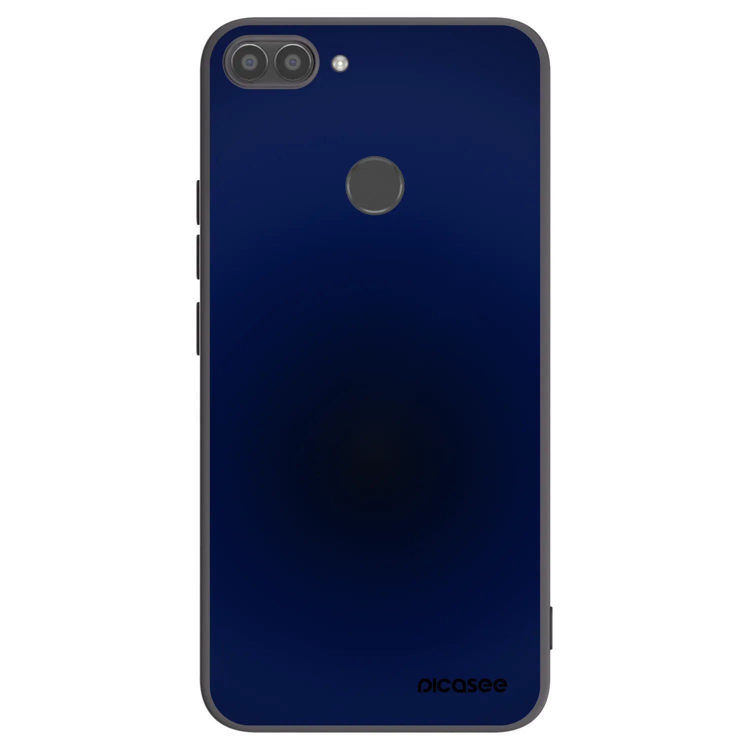 Picasee silikonski črni ovitek za Huawei P Smart - Deep Ocean
