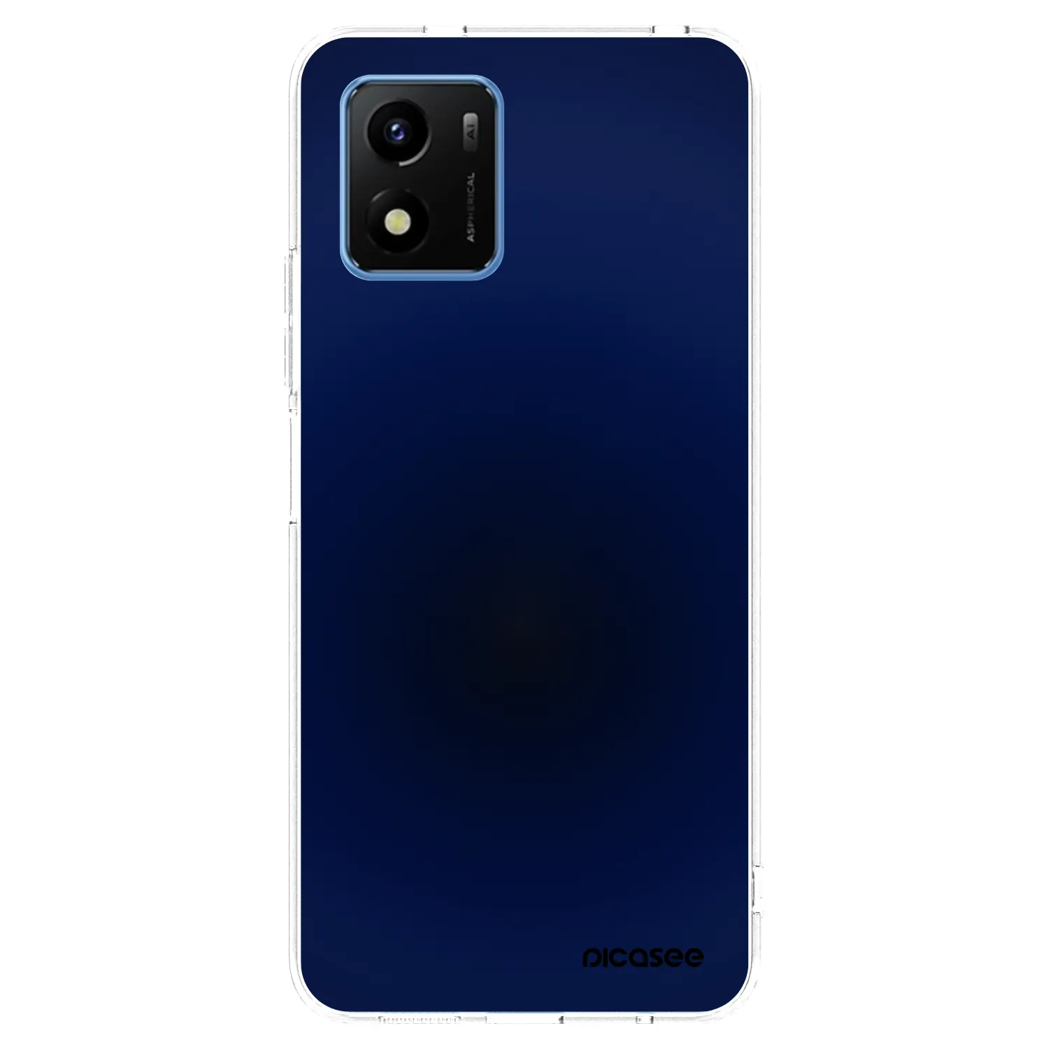 Picasee silikonski prozorni ovitek za Vivo Y01 - Deep Ocean