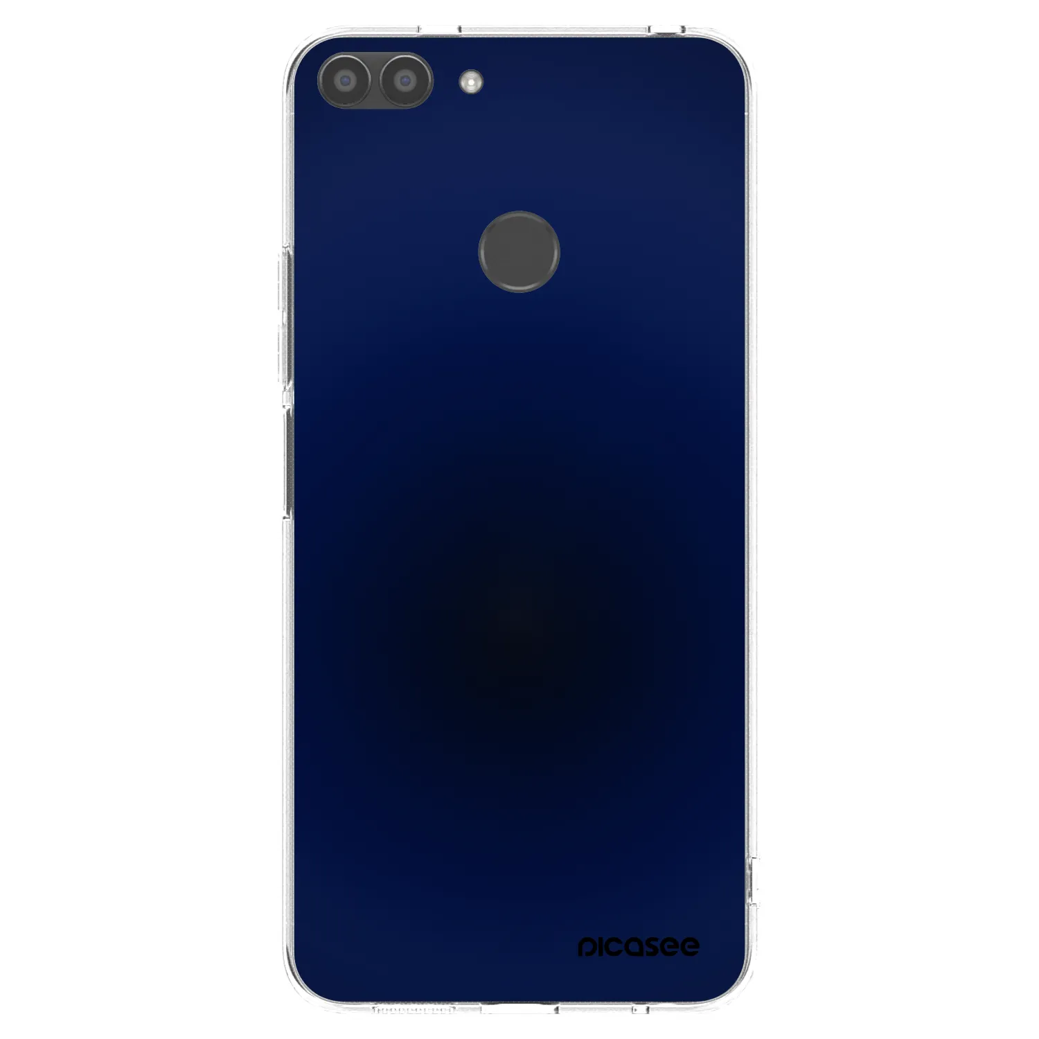 Picasee silikonski prozorni ovitek za Huawei P Smart - Deep Ocean