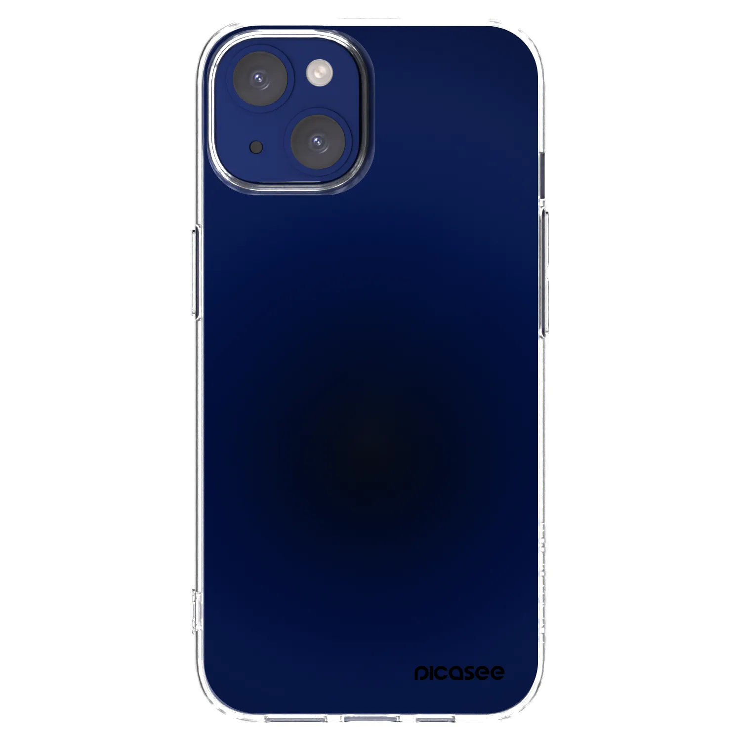 Picasee silikonski prozorni ovitek za Apple iPhone 14 - Deep Ocean