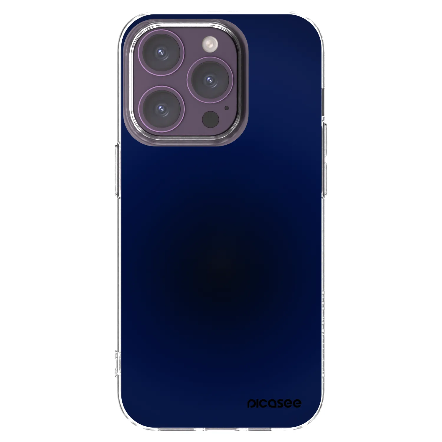 Picasee silikonski prozorni ovitek za Apple iPhone 14 Pro - Deep Ocean