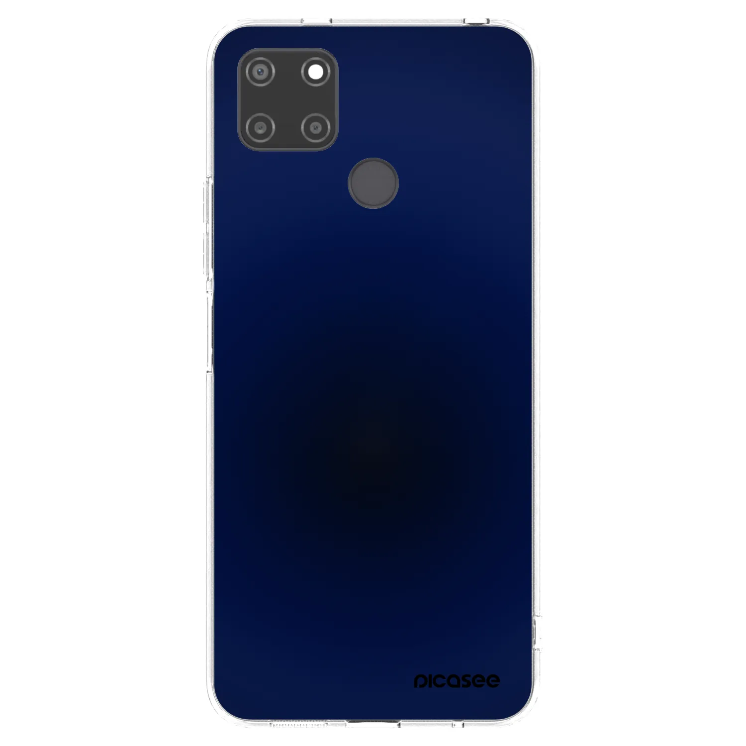 Picasee silikonski prozorni ovitek za Realme C21Y - Deep Ocean