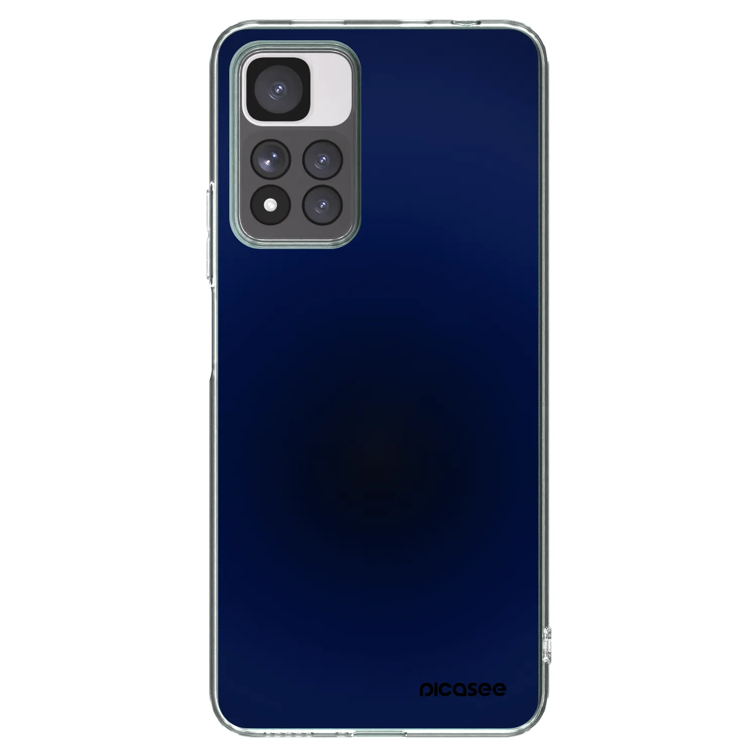 Picasee silikonski prozorni ovitek za Xiaomi Redmi Note 11 Pro+ 5G - Deep Ocean
