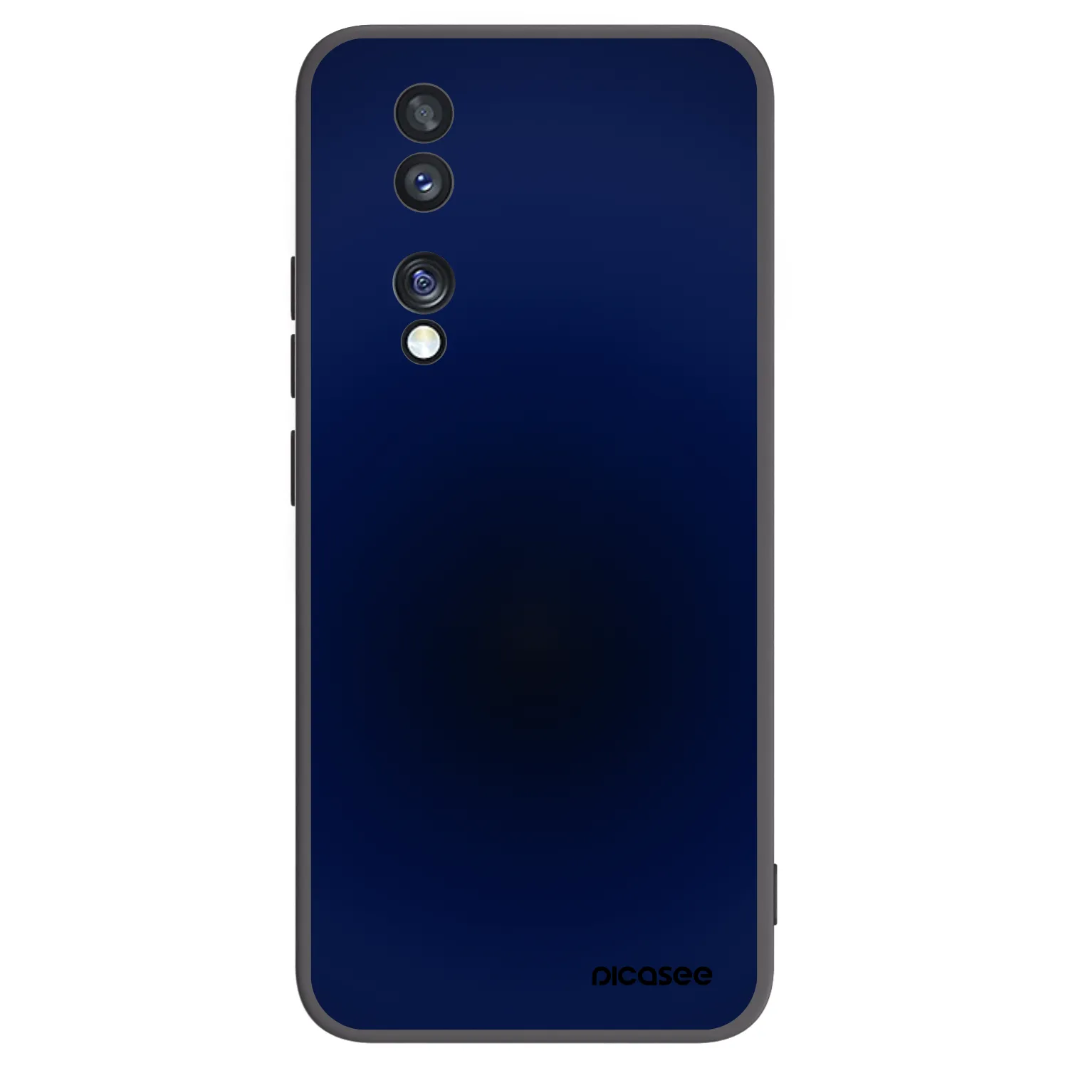 Picasee silikonski črni ovitek za Honor 70 - Deep Ocean