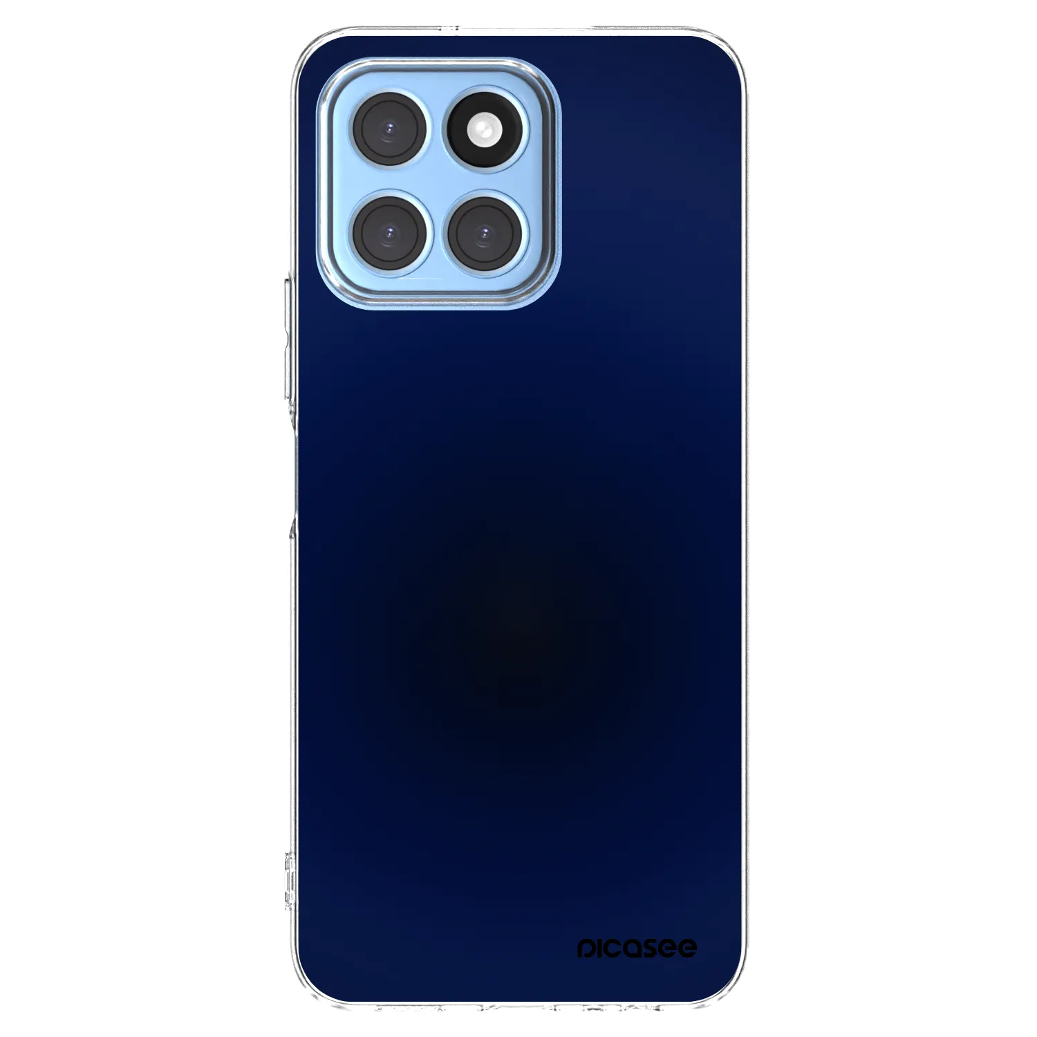 Picasee silikonski prozorni ovitek za Honor X8 5G - Deep Ocean