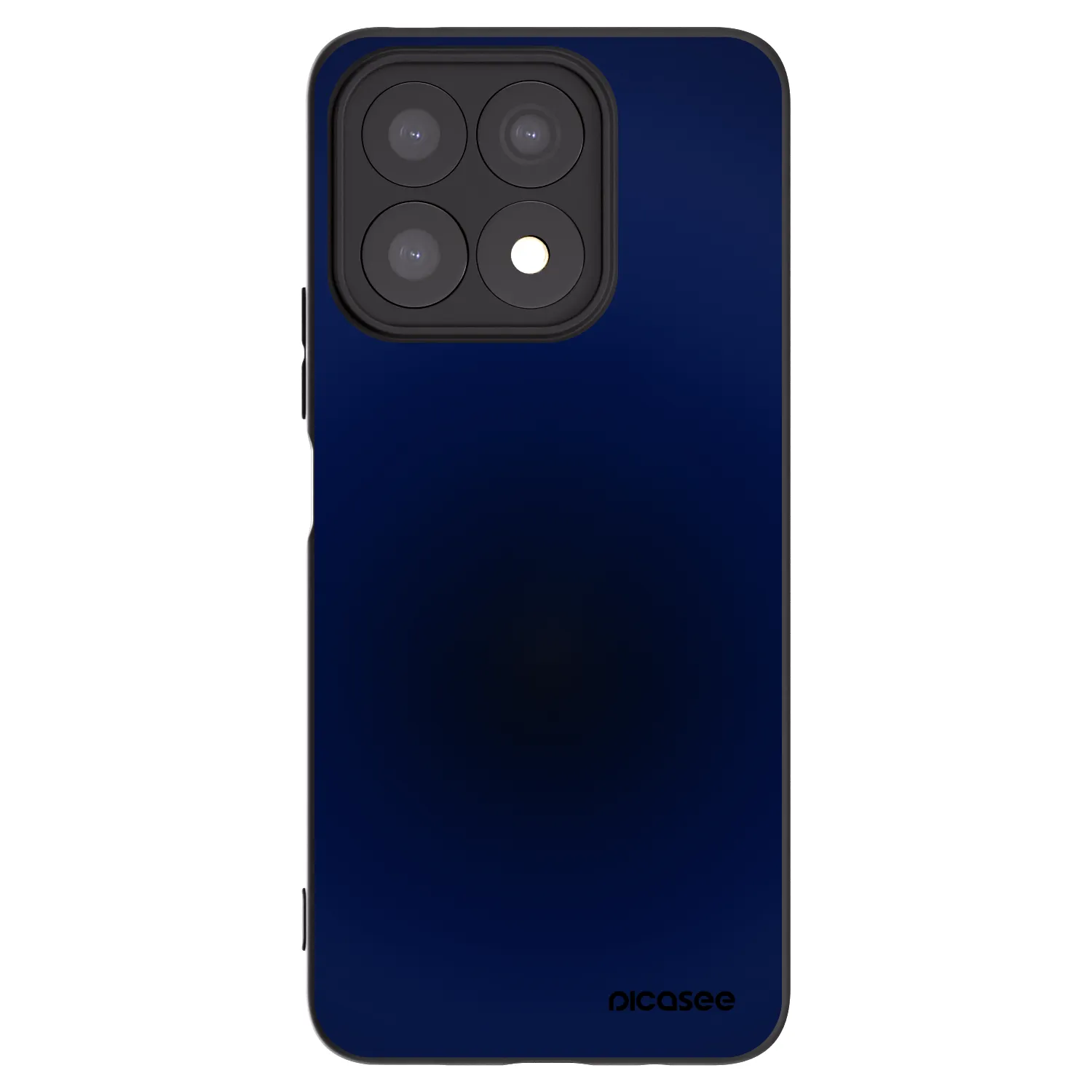 Picasee silikonski črni ovitek za Honor X8a - Deep Ocean