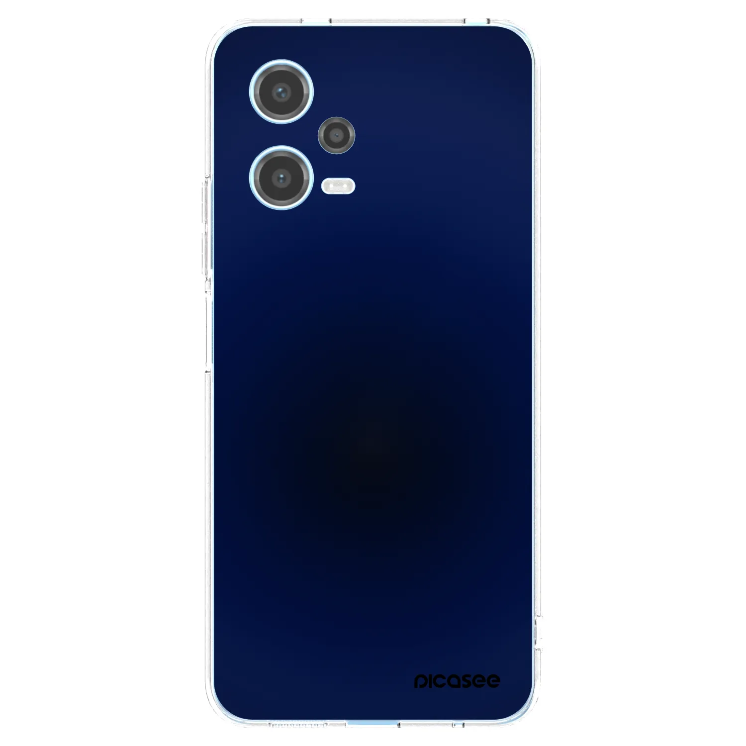 Picasee silikonski prozorni ovitek za Xiaomi Redmi Note 12 5G - Deep Ocean