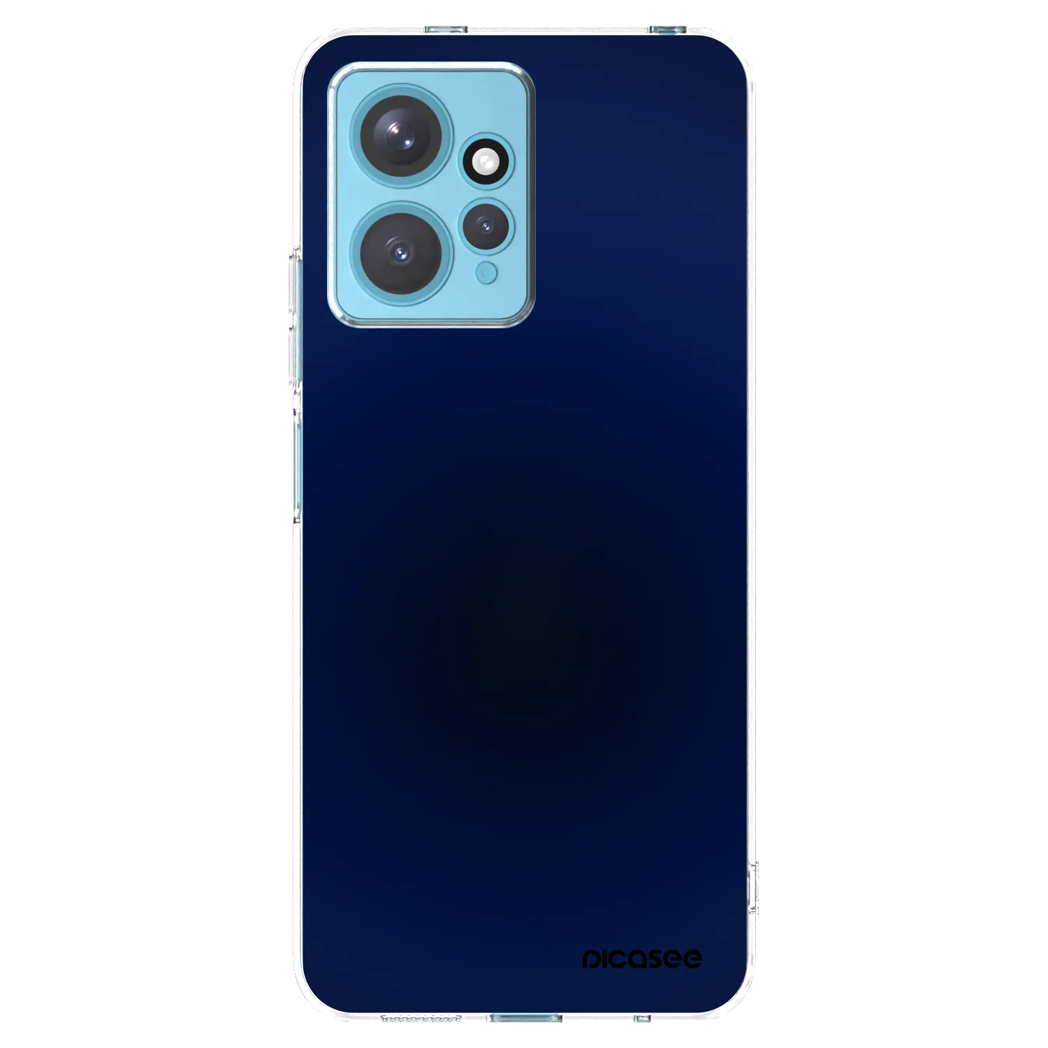 Picasee silikonski prozorni ovitek za Xiaomi Redmi Note 12 4G - Deep Ocean