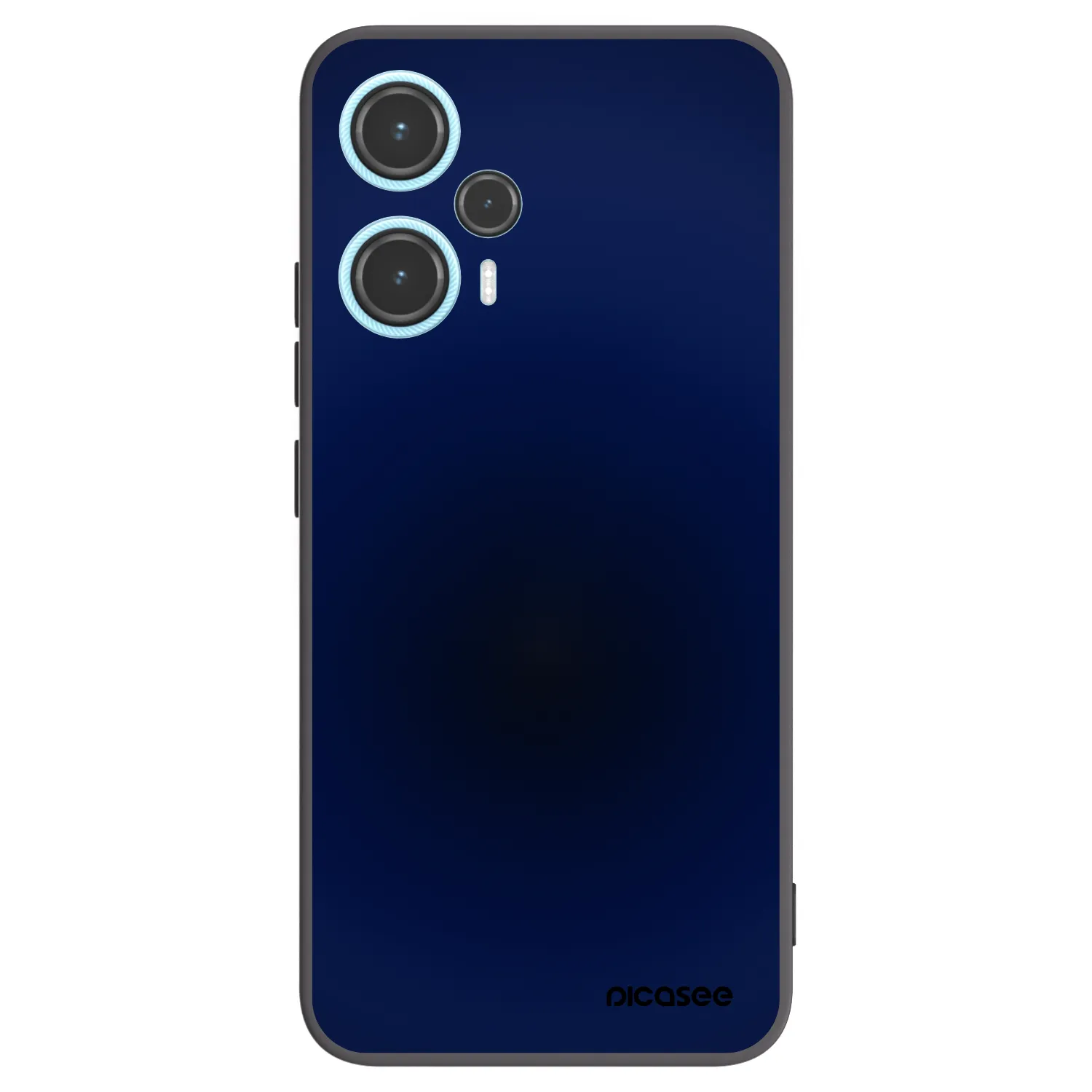 Picasee silikonski črni ovitek za Xiaomi Poco F5 - Deep Ocean