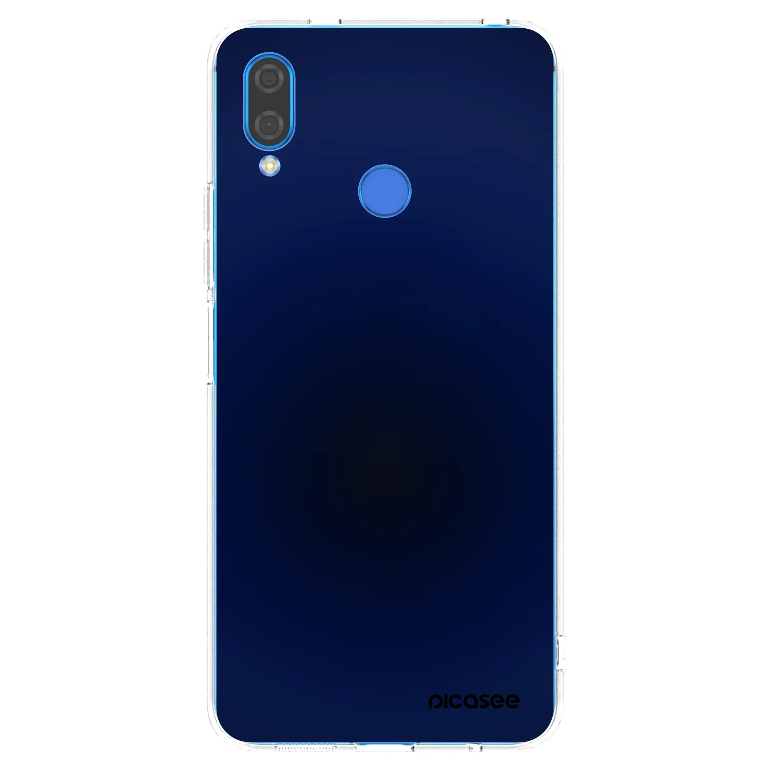 Picasee silikonski prozorni ovitek za Huawei Nova 3 - Deep Ocean