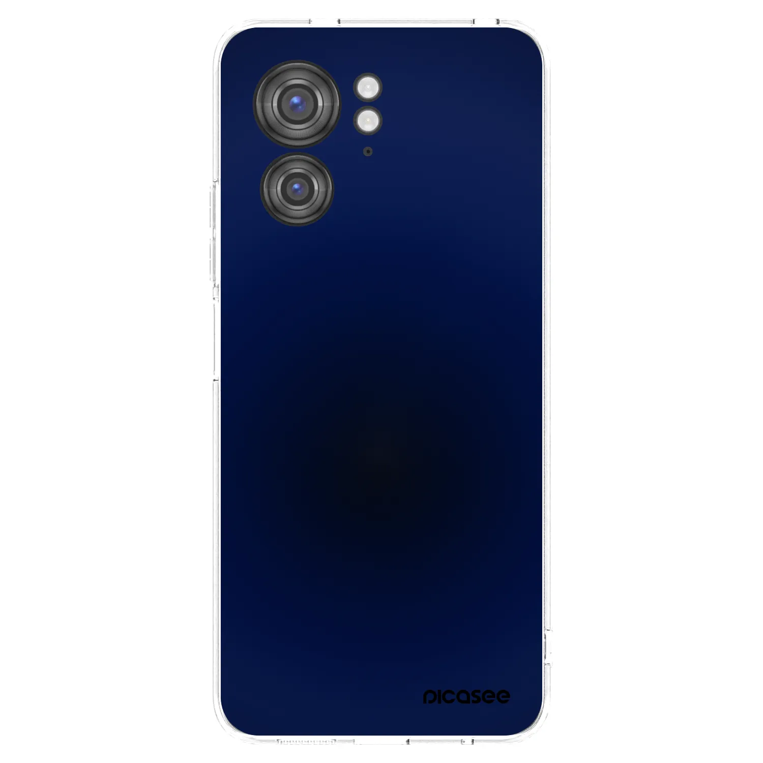 Picasee silikonski prozorni ovitek za Motorola Edge 40 - Deep Ocean