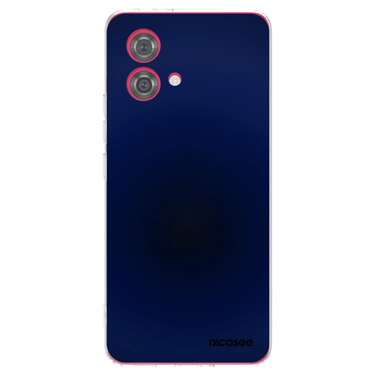 Picasee silikonski prozorni ovitek za Motorola Moto G84 5G - Deep Ocean