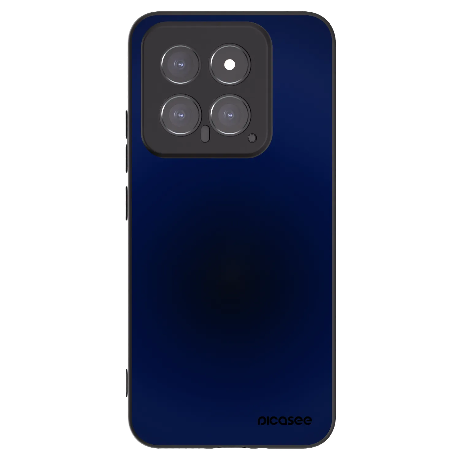 Picasee silikonski črni ovitek za Xiaomi 14 - Deep Ocean