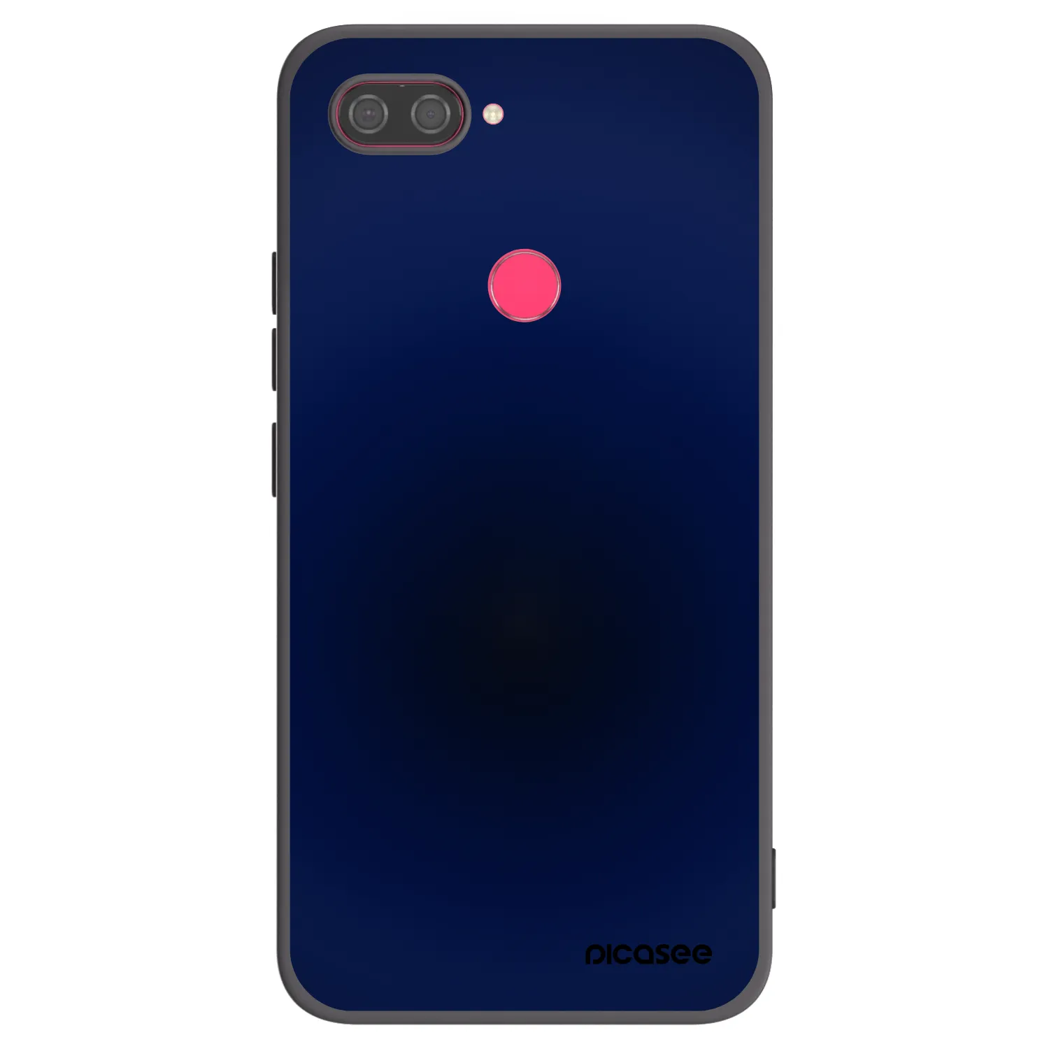 Picasee silikonski črni ovitek za Xiaomi Mi 8 Lite - Deep Ocean