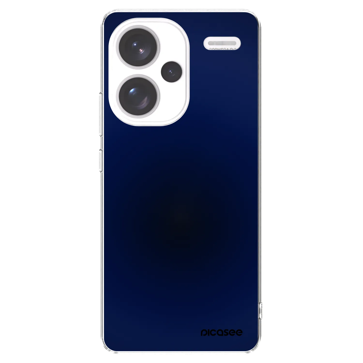 Picasee silikonski prozorni ovitek za Xiaomi Redmi Note 13 Pro+ 5G - Deep Ocean