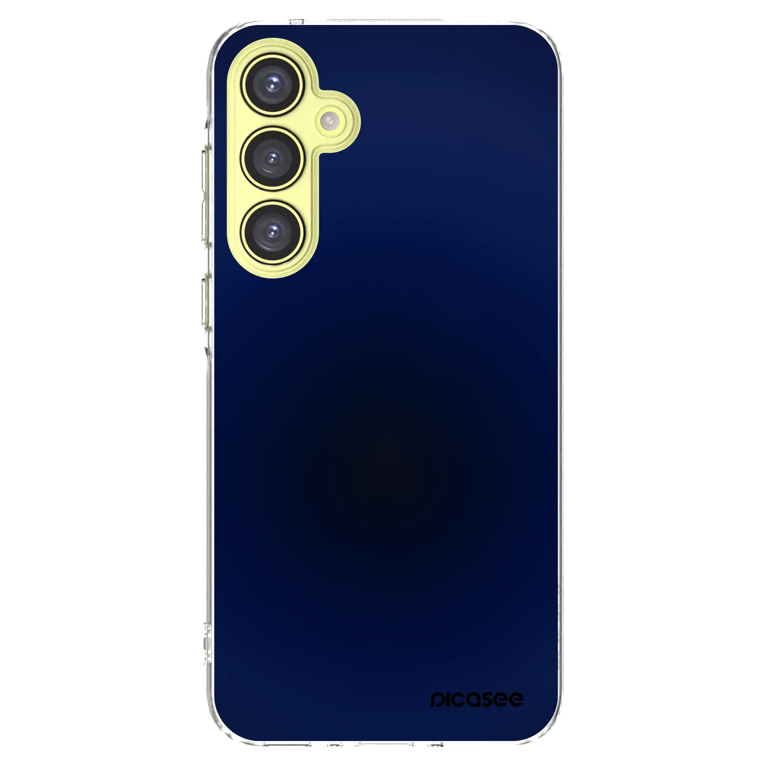 Picasee silikonski prozorni ovitek za Samsung Galaxy A35 5G A356B - Deep Ocean