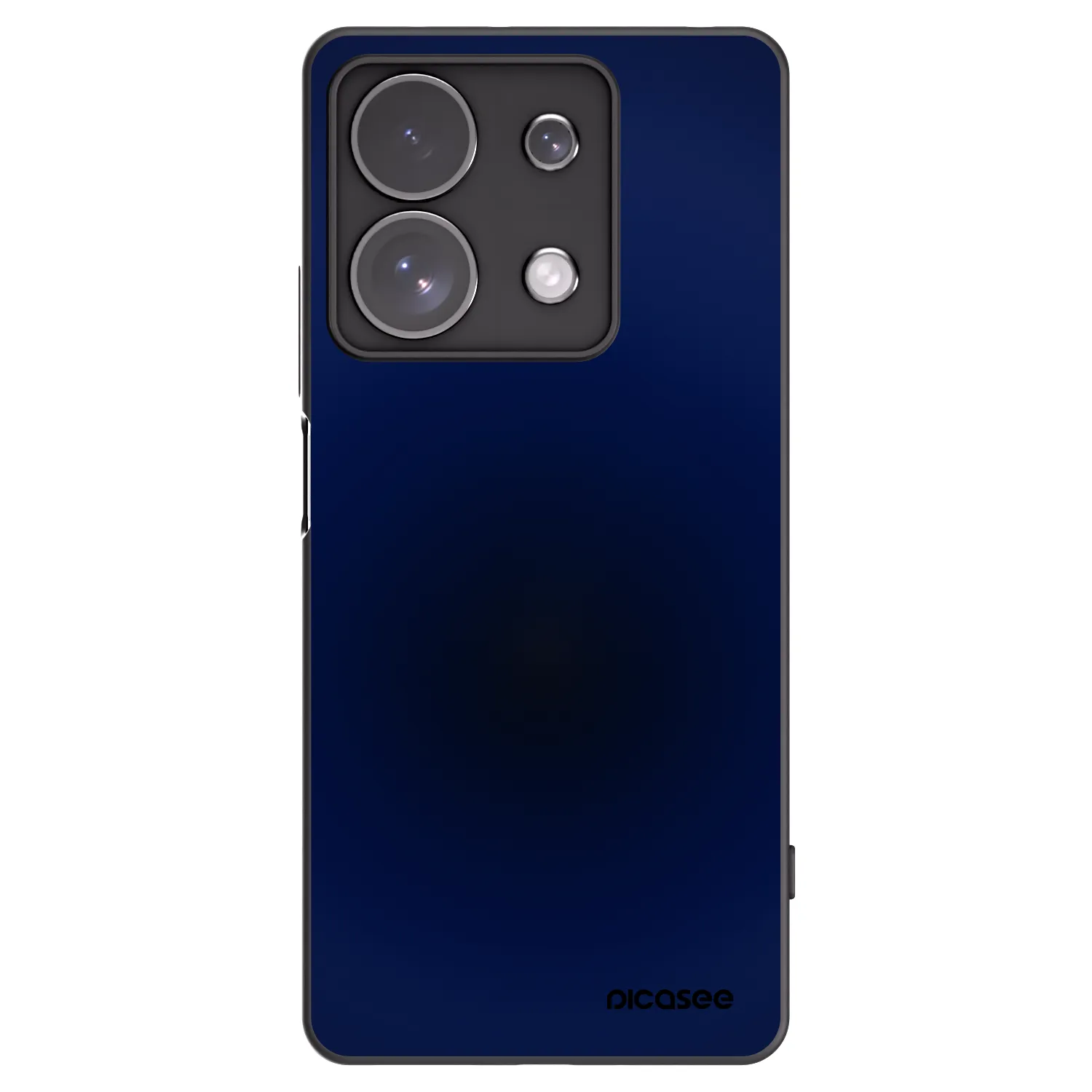 Picasee silikonski črni ovitek za Xiaomi Redmi Note 13 Pro 4G - Deep Ocean