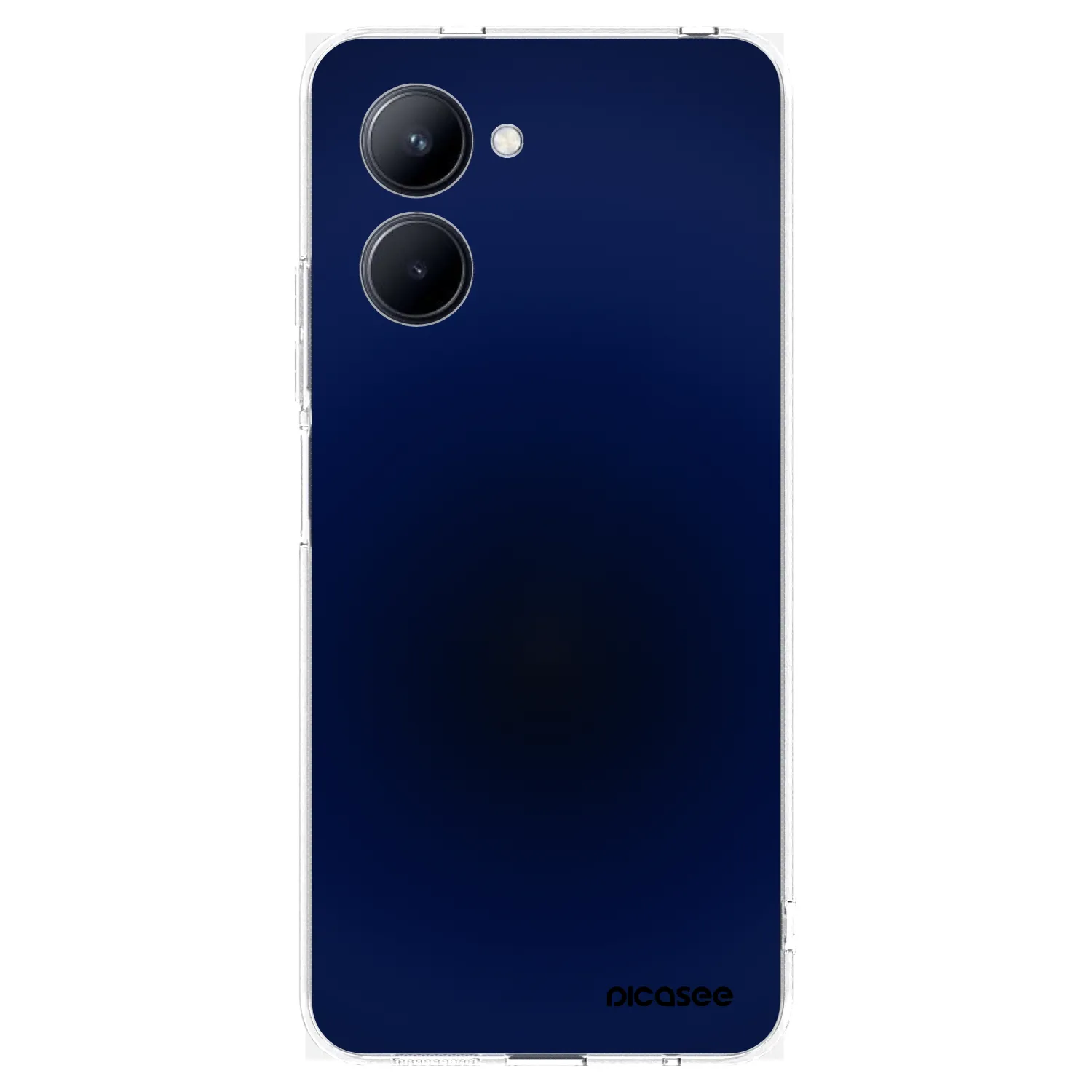 Picasee silikonski prozorni ovitek za Realme C33 (2023) - Deep Ocean