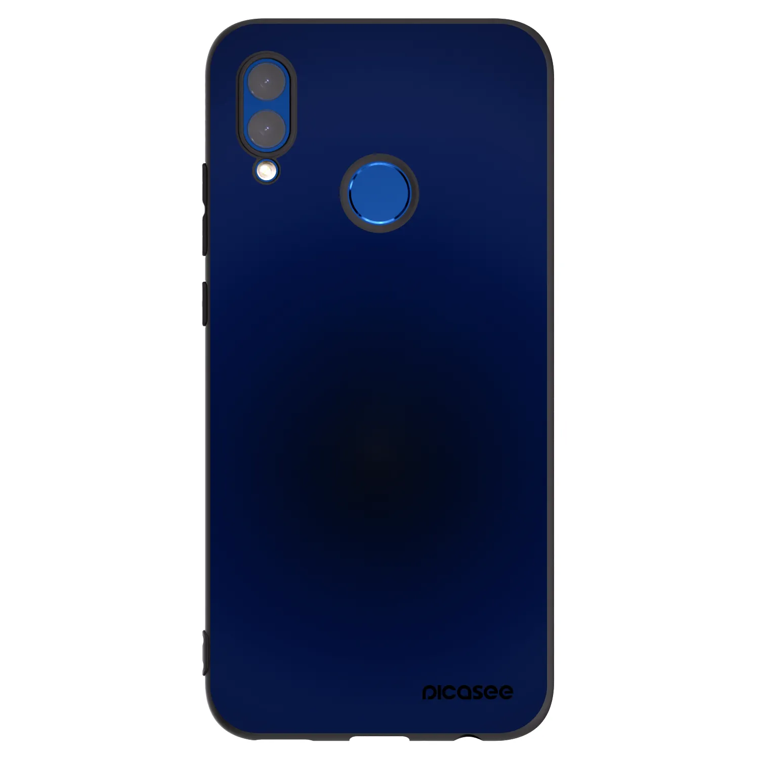 Picasee silikonski črni ovitek za Huawei P Smart 2019 - Deep Ocean