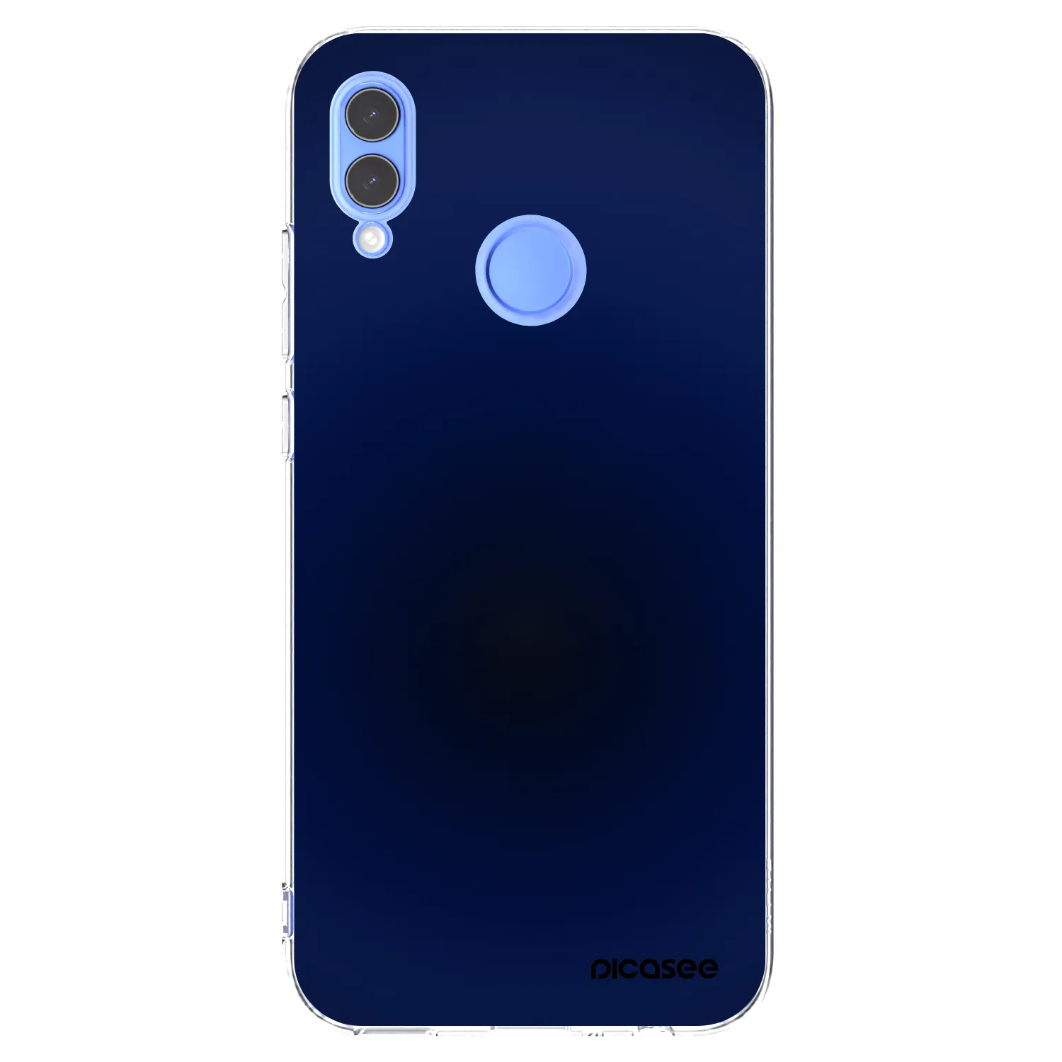 Picasee silikonski prozorni ovitek za Huawei P Smart 2019 - Deep Ocean