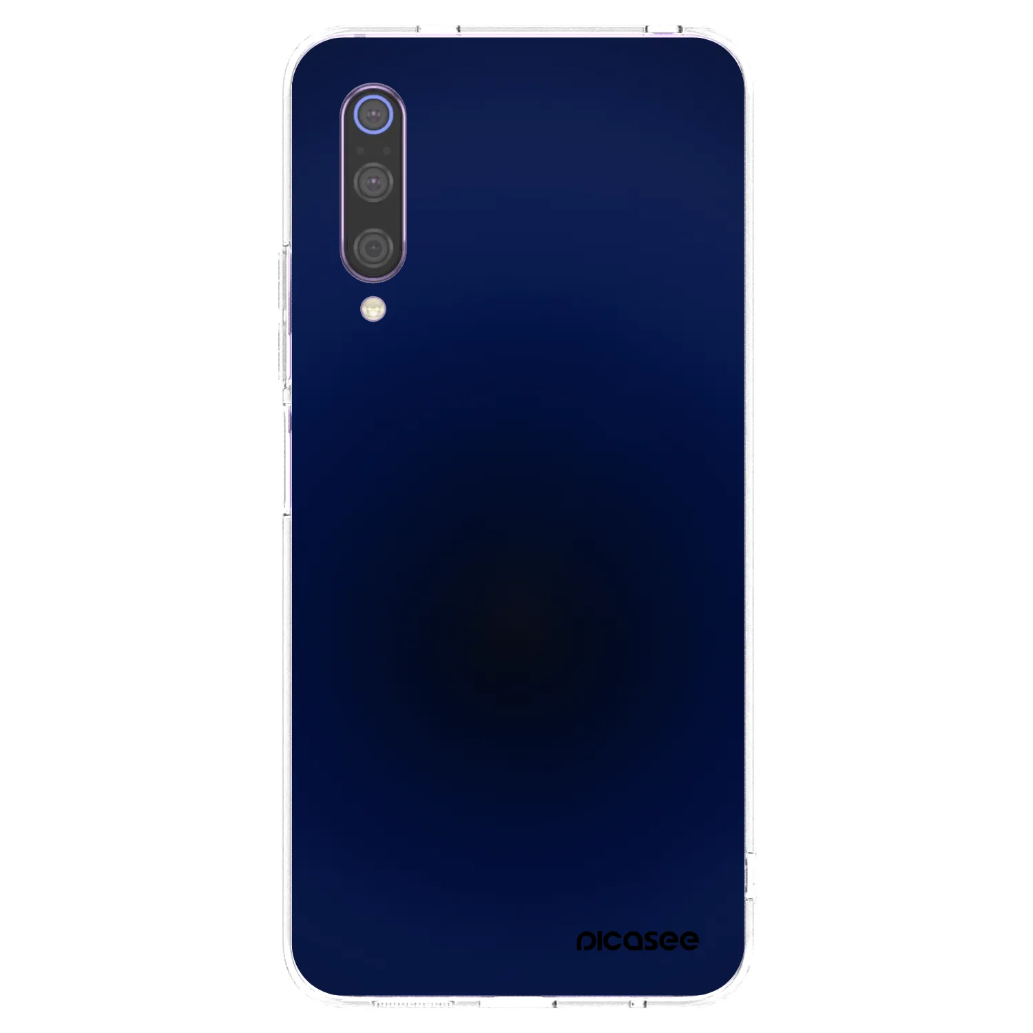 Picasee silikonski prozorni ovitek za Xiaomi Mi 9 - Deep Ocean