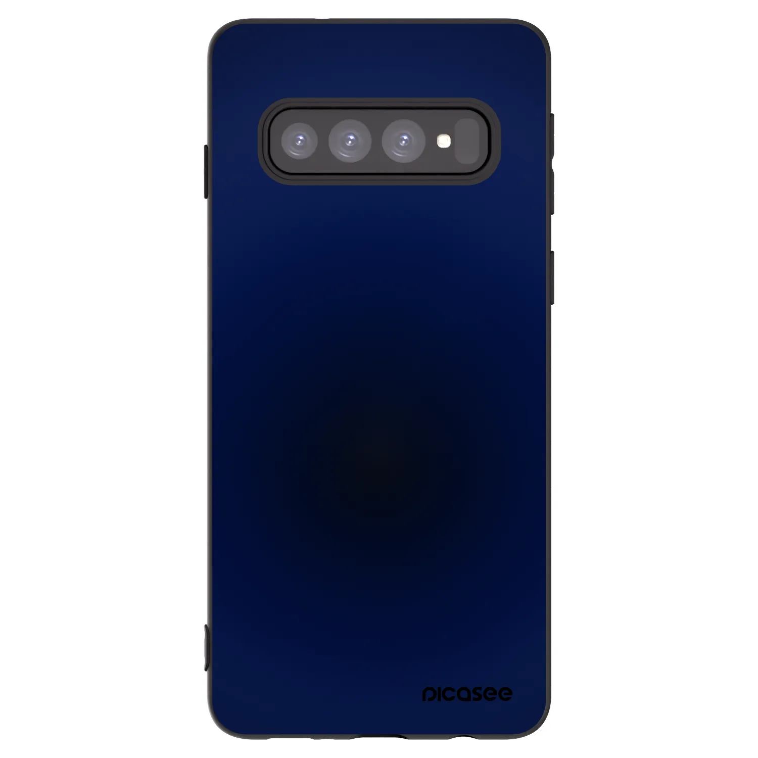 Picasee silikonski črni ovitek za Samsung Galaxy S10 G973 - Deep Ocean