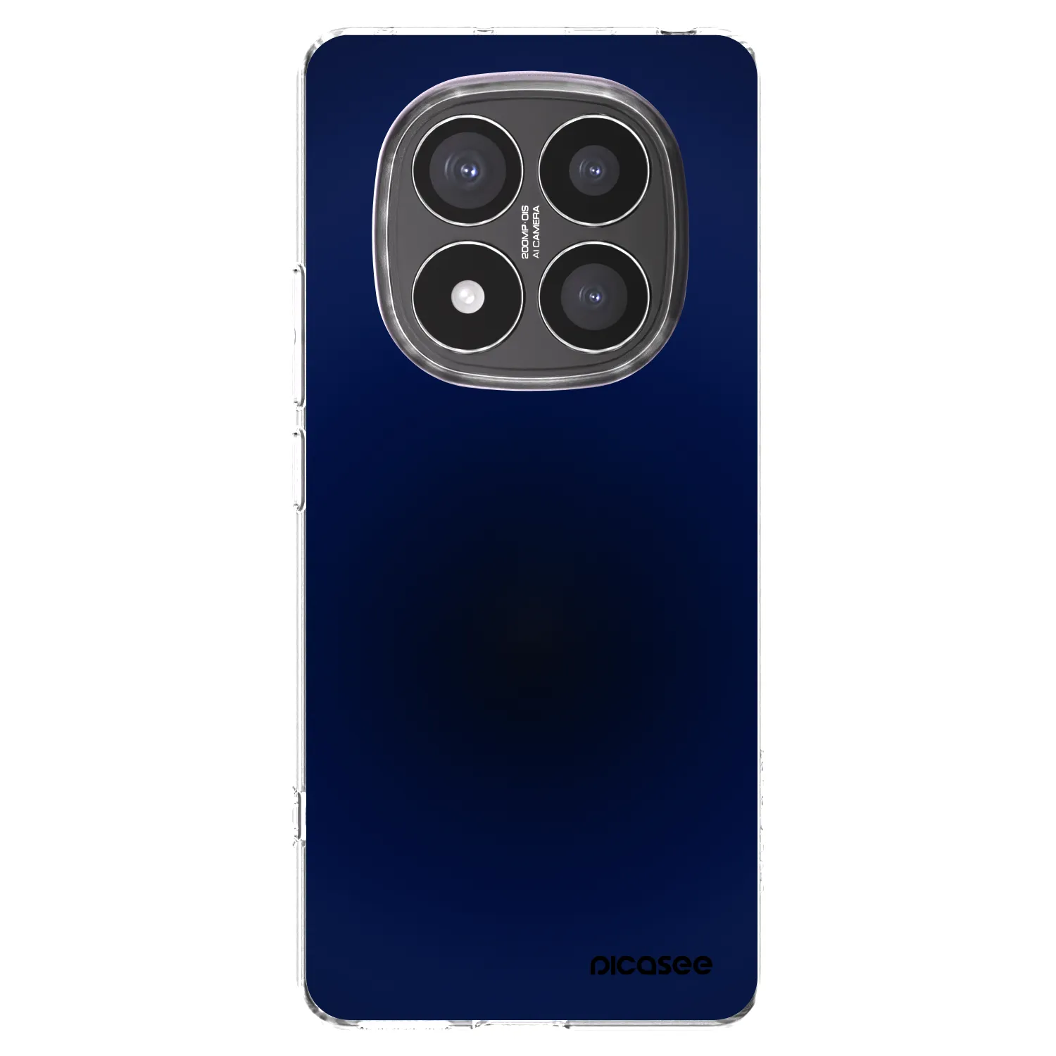 Picasee silikonski prozorni ovitek za Xiaomi Redmi Note 14 Pro+ 5G - Deep Ocean
