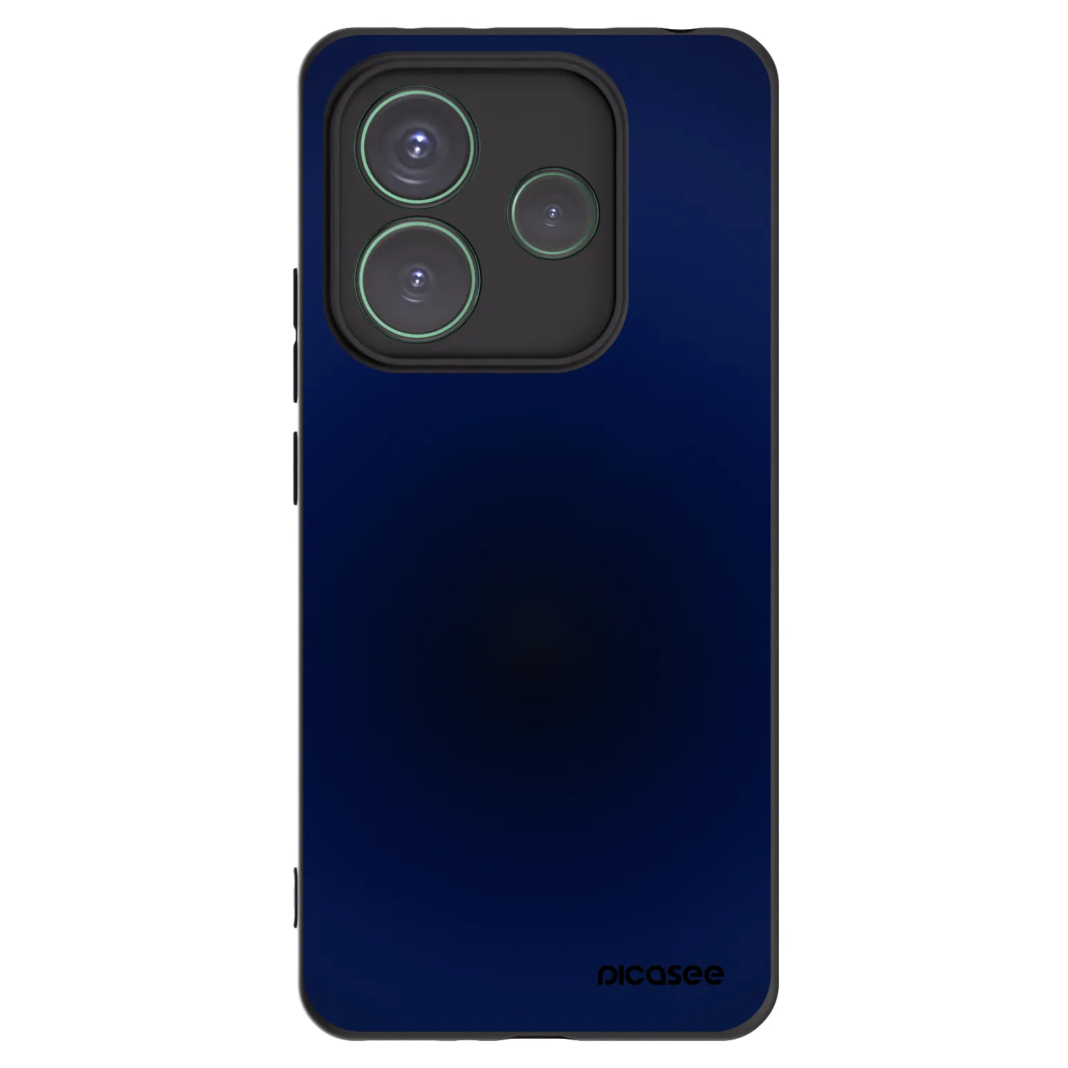 Picasee silikonski črni ovitek za Xiaomi Redmi Note 14 5G - Deep Ocean